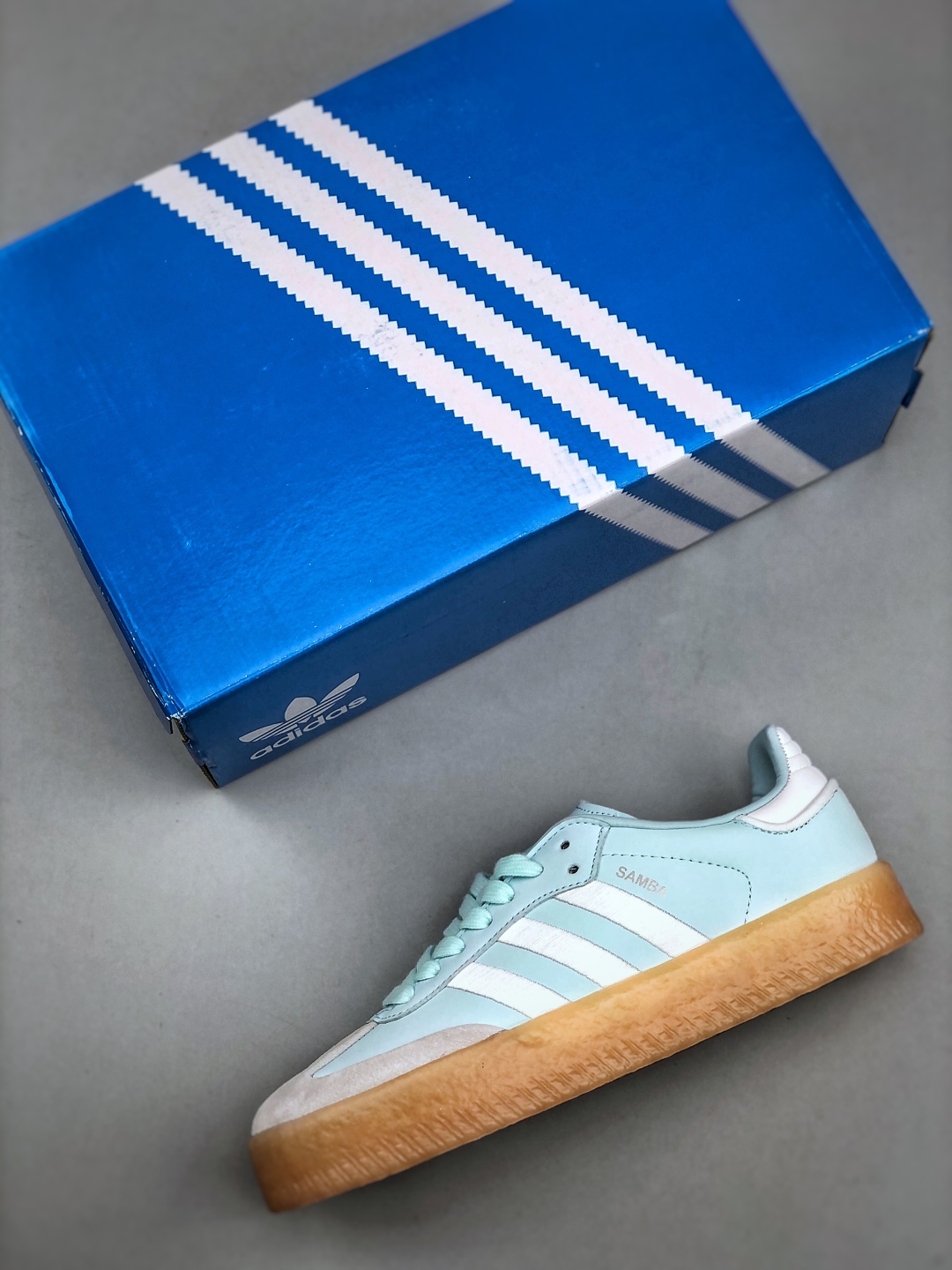 Adidas Originals Sambae "Almost Blue Gum" Casual Sneakers - Size 36-41 4 cmp i1746305488375 1798 0 2