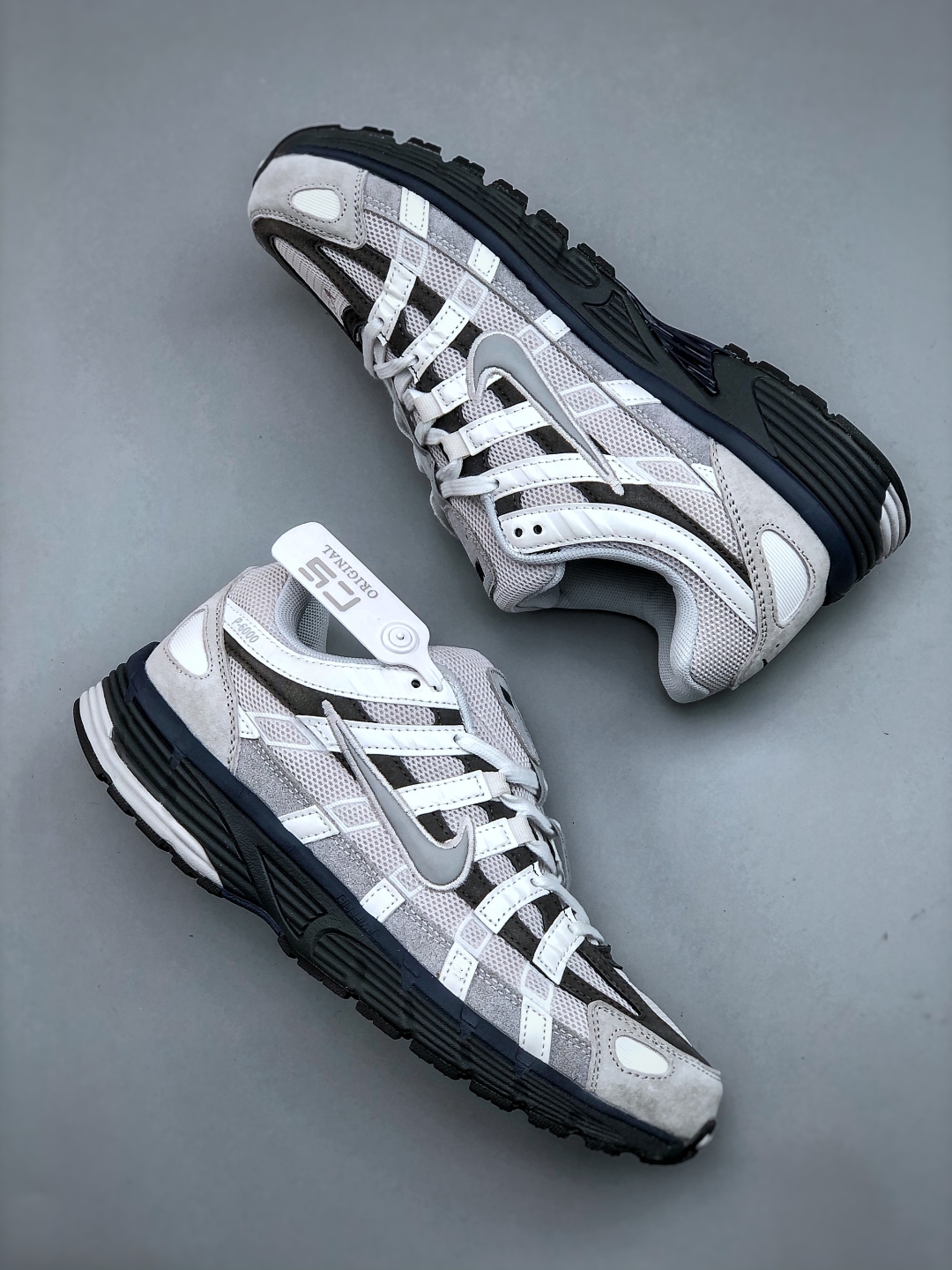 Nike P-6000 Initiator Running Shoes - Grey, Black, Blue Retro Sneakers 10 cmp i1746305992800 3051 0 8