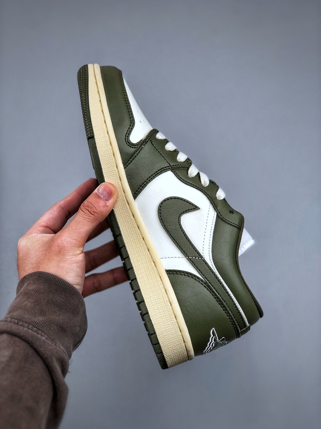 Air Jordan 1 Low 'Military Green' Leather Sneaker (DC0774-122) 3 cmp i1746306033401 3630 0 1