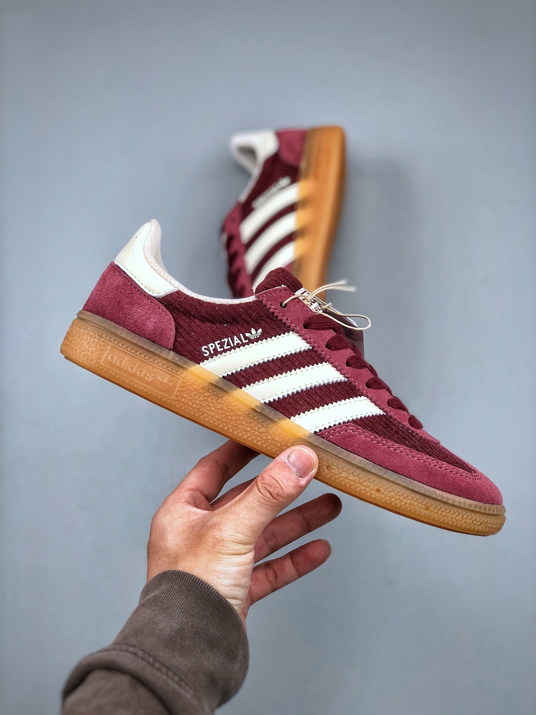 Adidas Handball Spezial Burgundy White - Classic Leather Retro Sneakers 5 cmp i1746306247303 344 0 3