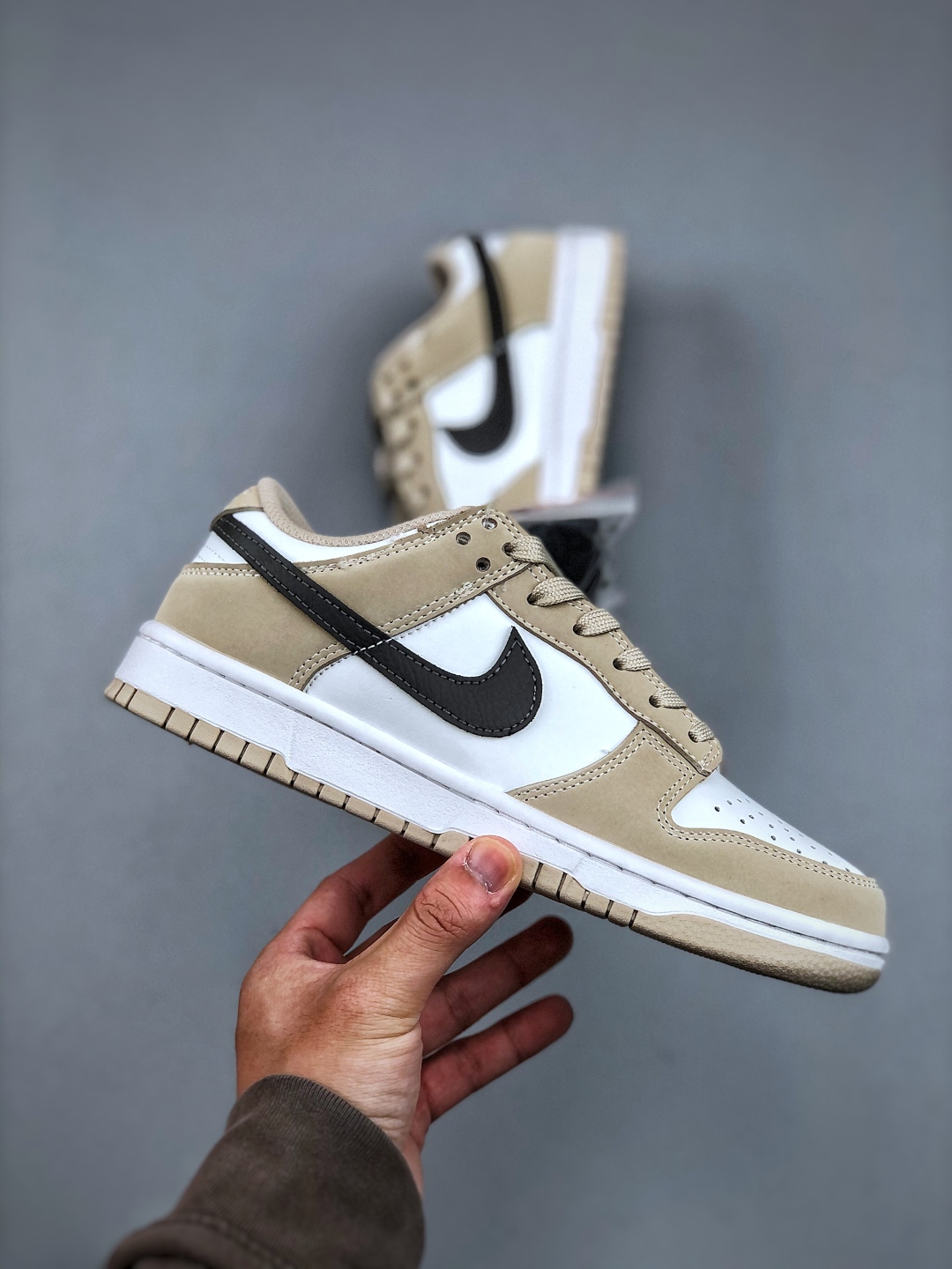 Nike SB Dunk Low White Brown Black Shoes,ZB3079, Exclusive Design 5 cmp i1746306437164 827 0 3