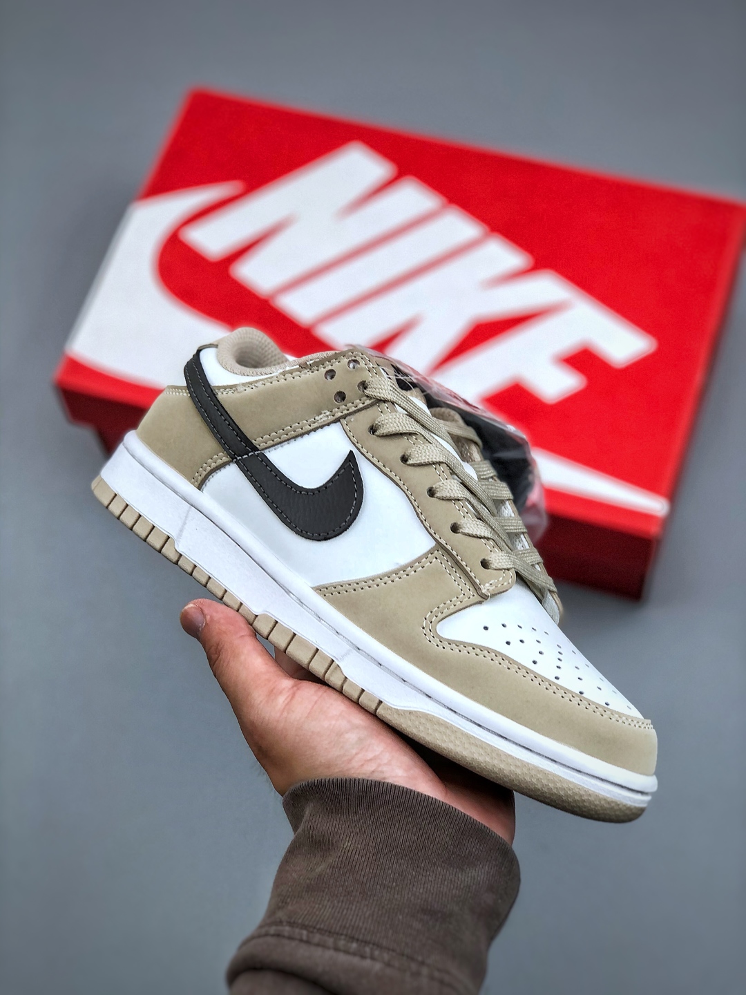 Nike SB Dunk Low White Brown Black Shoes,ZB3079, Exclusive Design 2 cmp i1746306437176 4859 0 0