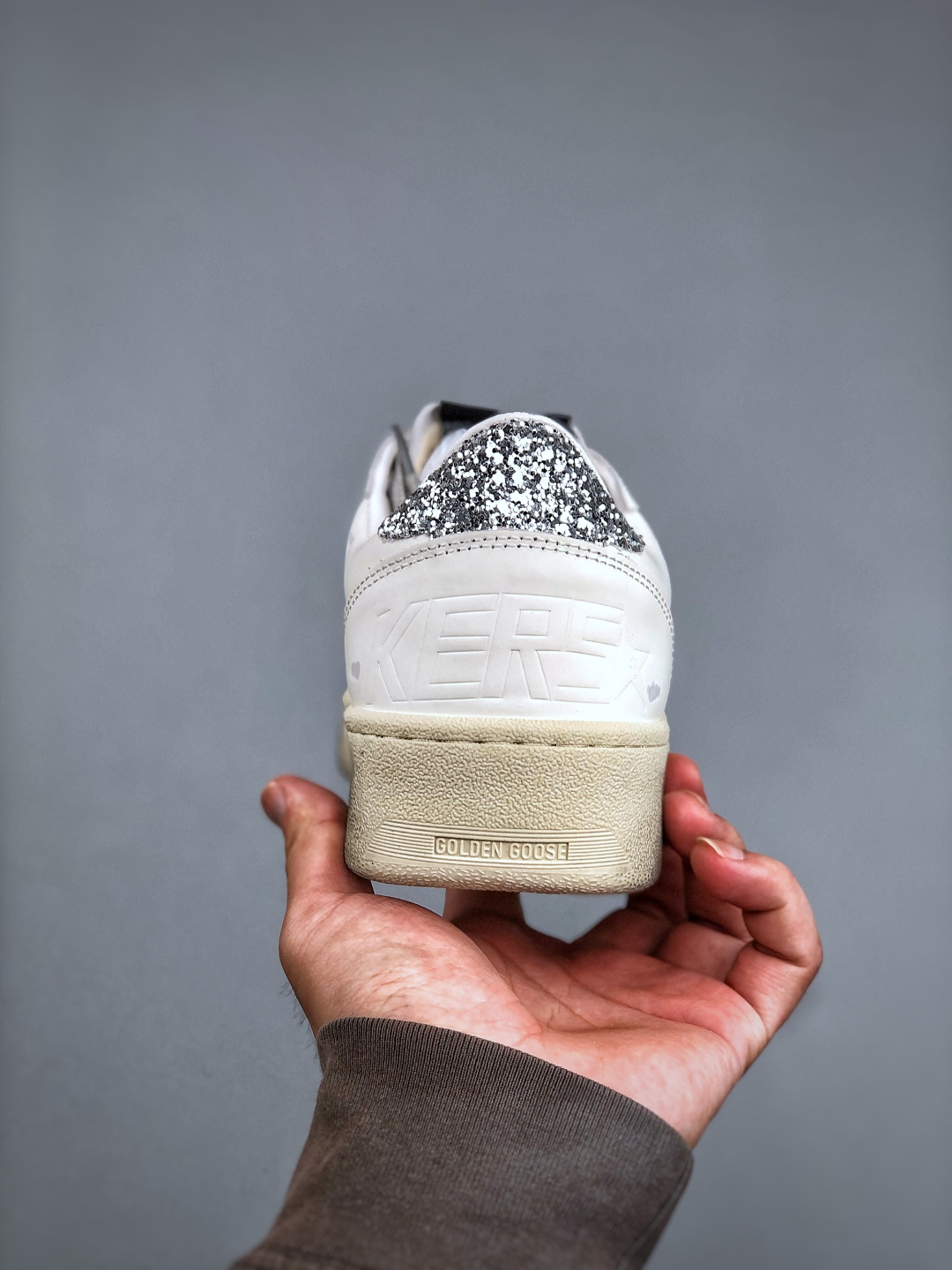 Golden Goose Forty-Two Platform Sneakers - White Leather with Silver Star 7 cmp i1746307053395 8770 0 6