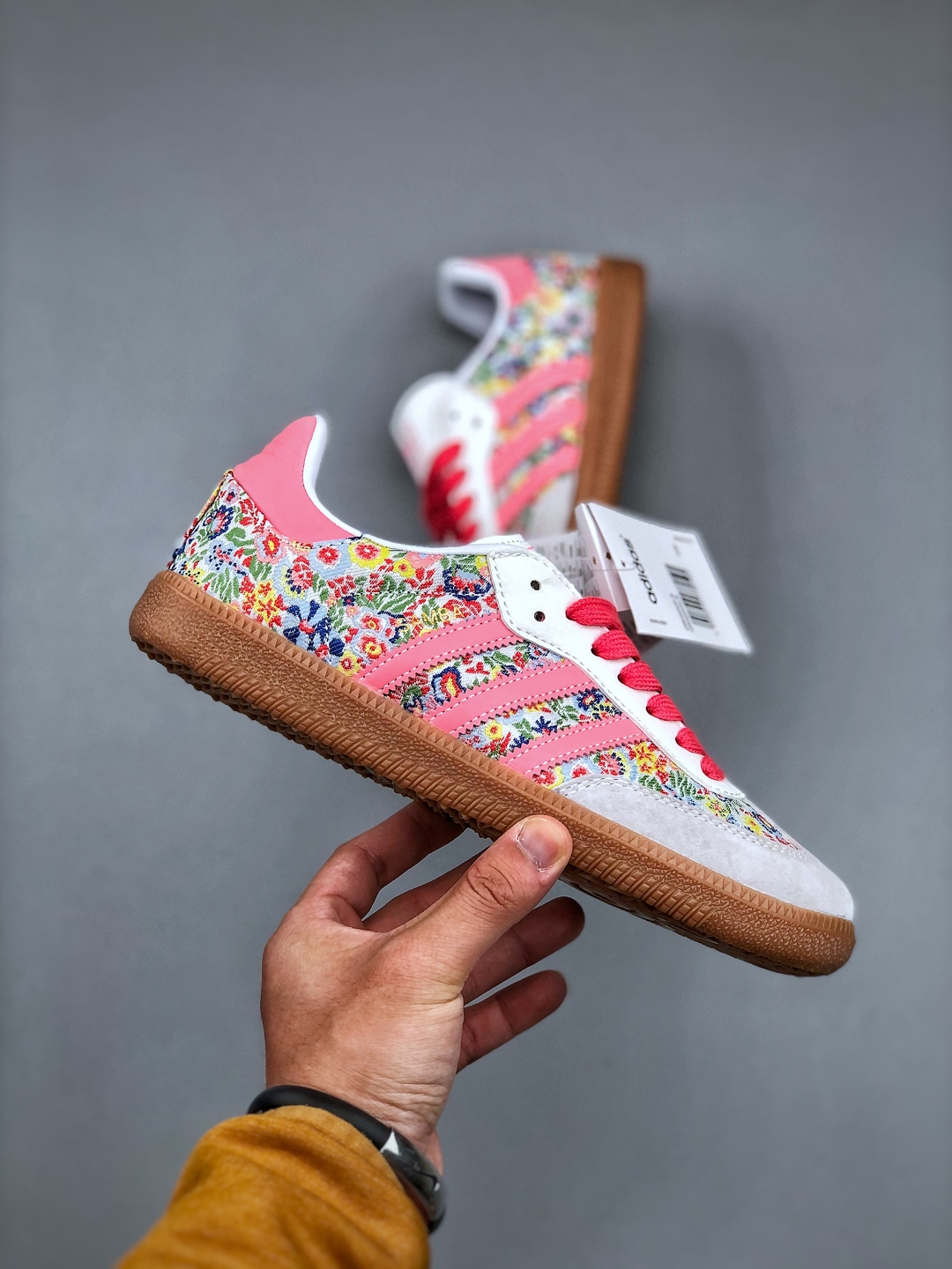 Adidas Samba OG Retro Floral Sneakers, Size 36-41, Classic Style, Comfortable Fit 5 cmp i1746392212957 2426 0 3