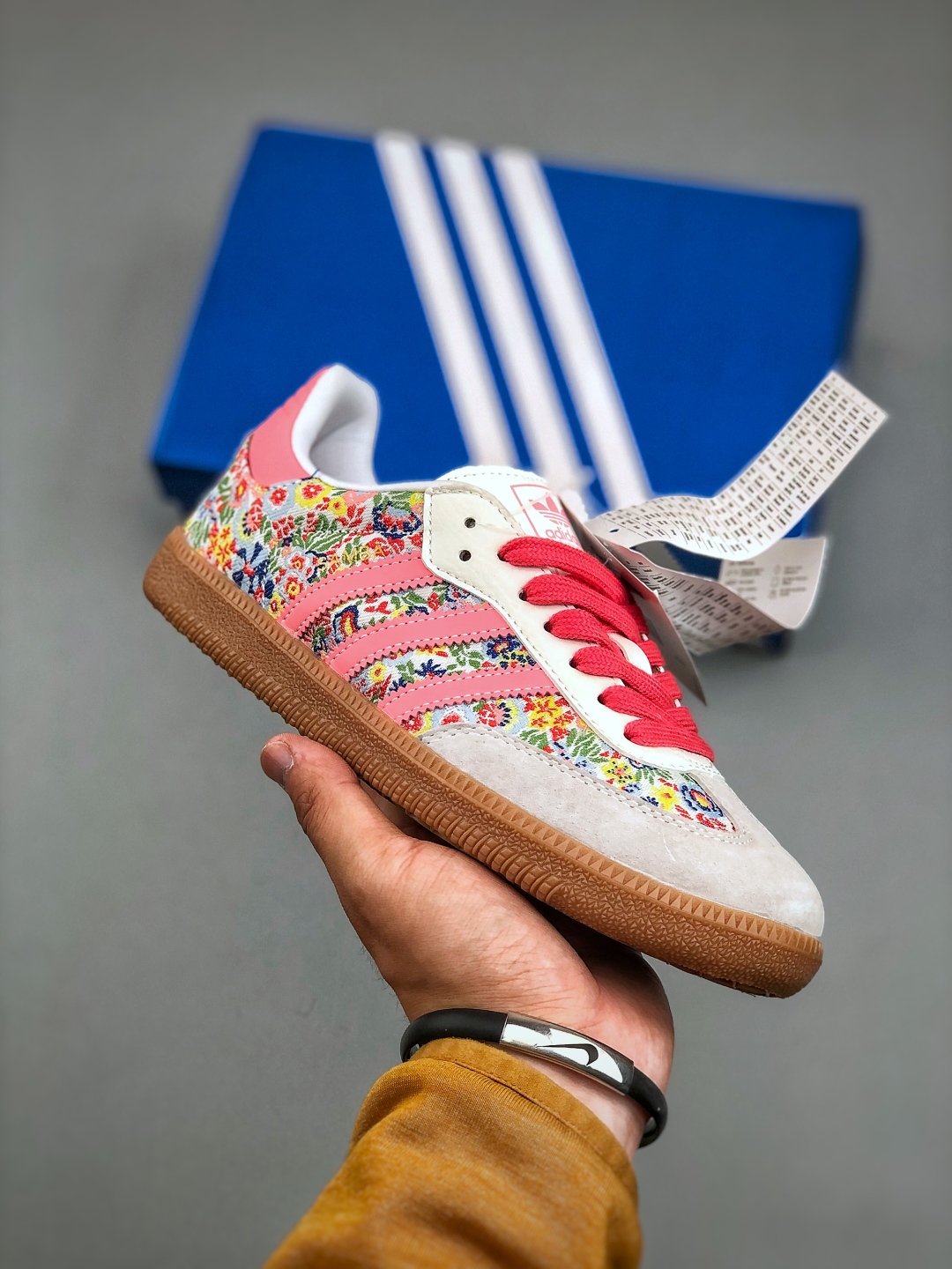 Adidas Samba OG Retro Floral Sneakers, Size 36-41, Classic Style, Comfortable Fit 2 cmp i1746392212961 2897 0 0