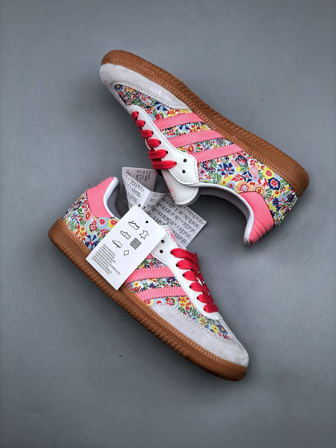 Adidas Samba OG Retro Floral Sneakers, Size 36-41, Classic Style, Comfortable Fit 10 cmp i1746392212962 6461 0 8