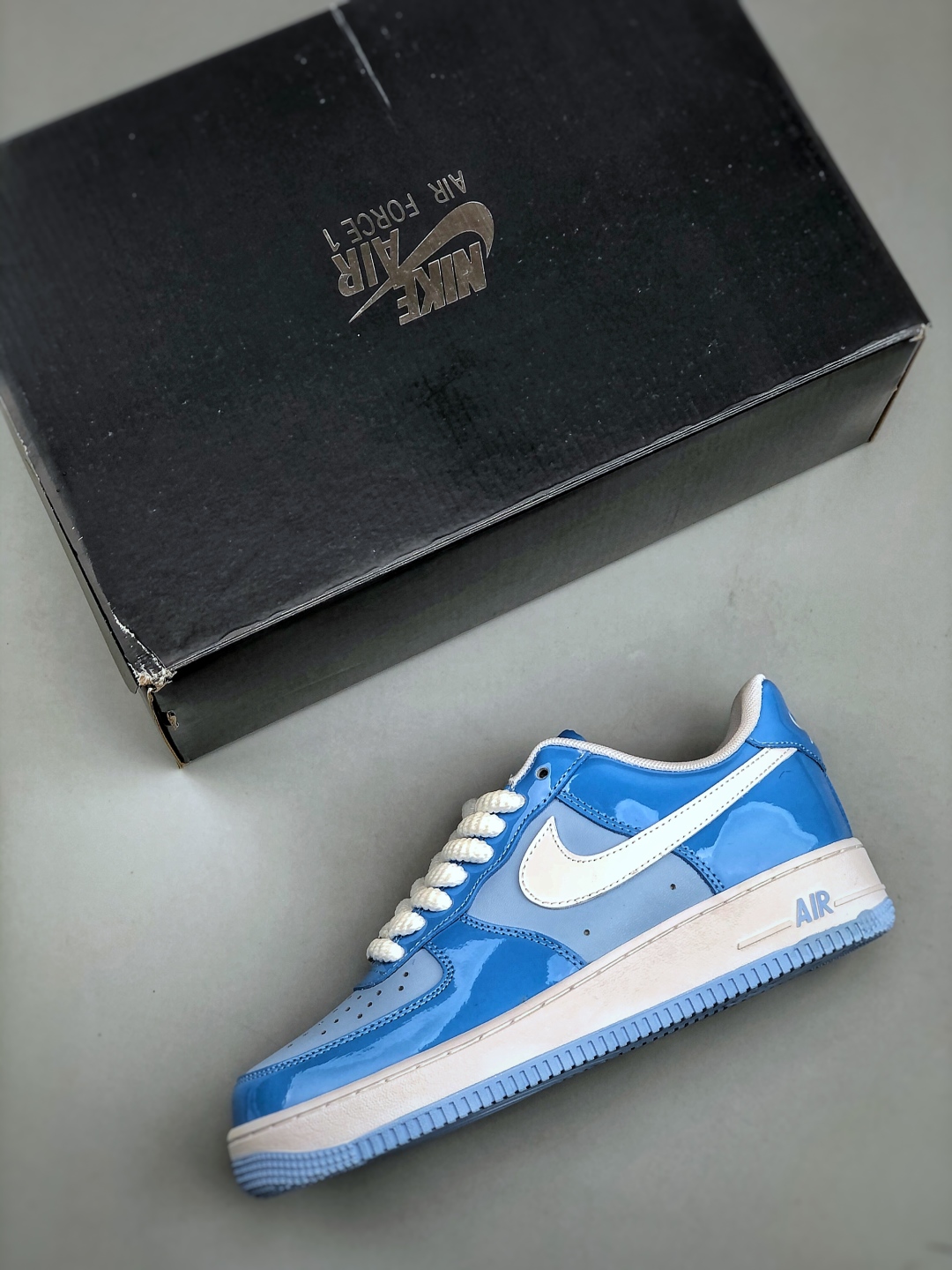 Nike Air Force 1 Low '07 White Blue Patent Leather - Iconic Style 4 cmp i1746392681714 8207 0 2