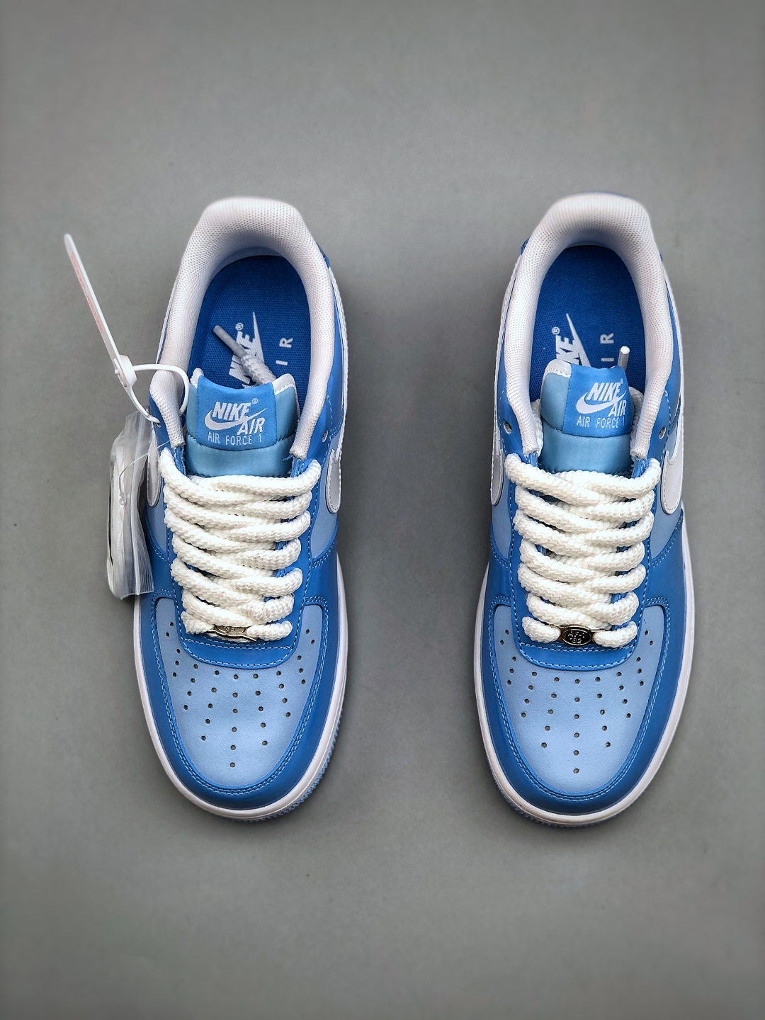 Nike Air Force 1 Low '07 White Blue Patent Leather - Iconic Style 6 cmp i1746392681721 2799 0 4