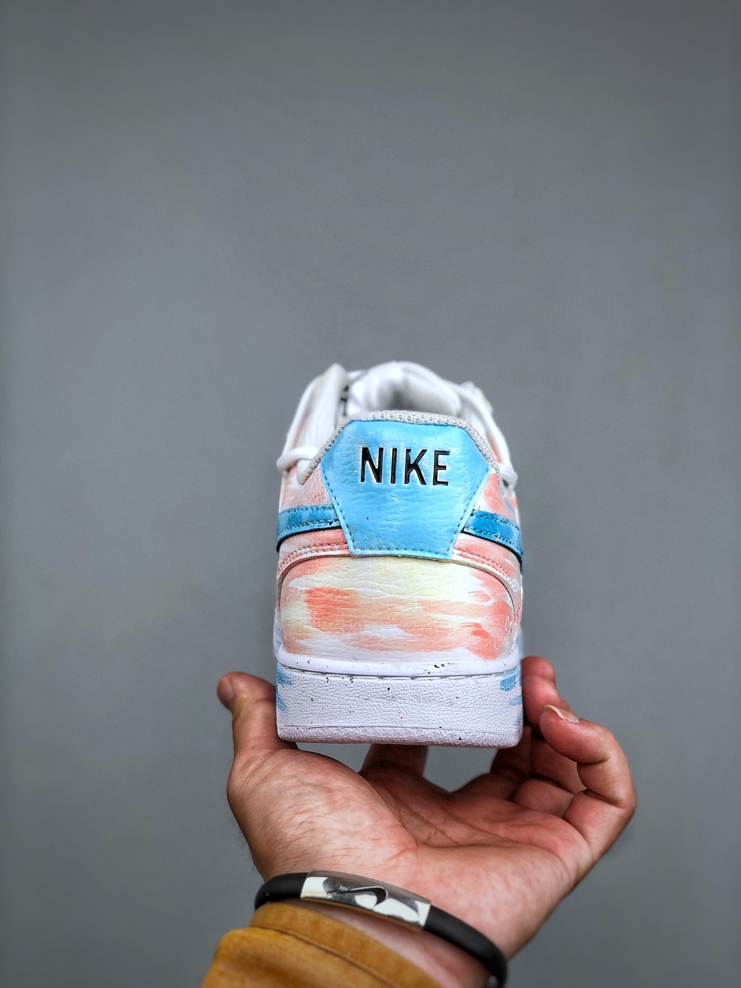 Nike Court Vision Low 'Sunset Graffiti' Custom Sneakers - Artistic Style 8 cmp i1746392713064 5335 0 6