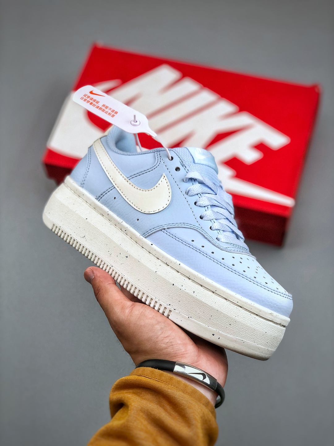 Nike Court Vision Alta Platform Sneakers - Women's Casual Shoes DZ5394-400 2 cmp i1746392858647 2552 0 0