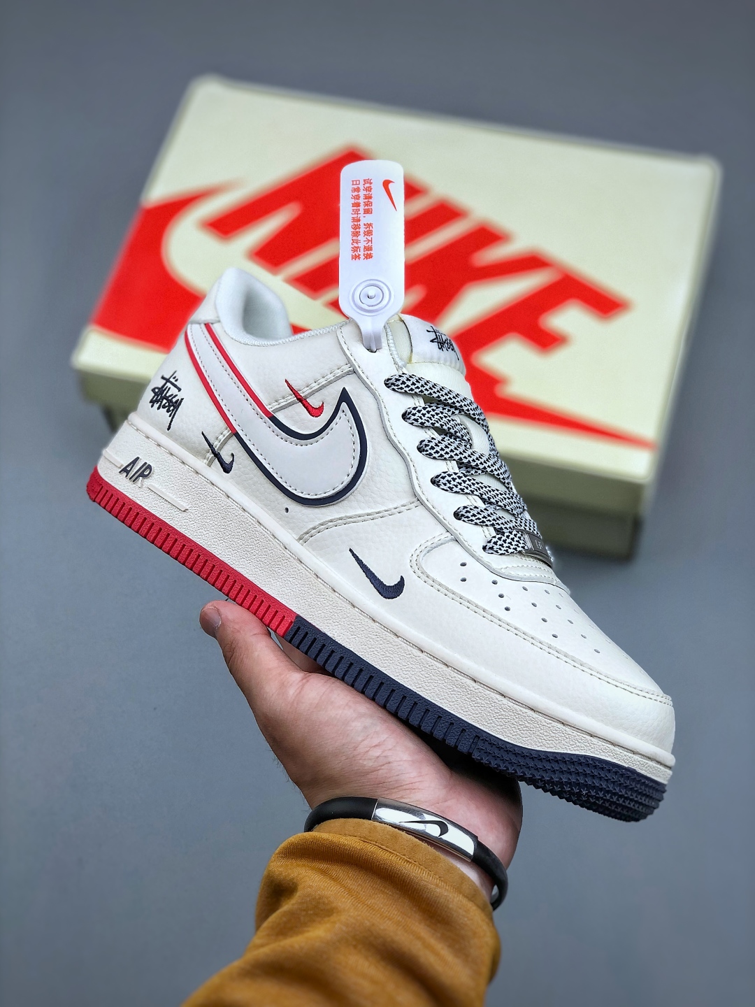 Nike Air Force 1 '07 Stussy Low-Top Sneakers Casual Shoes HD2258-606 2 cmp i1746392920252 4167 0 0