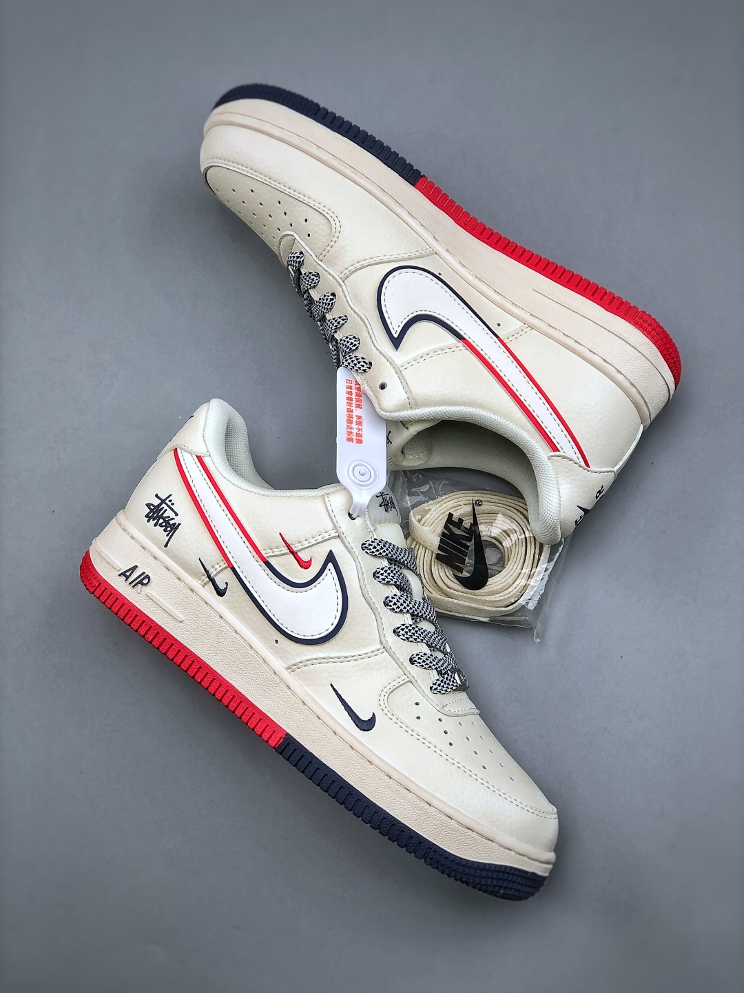 Nike Air Force 1 '07 Stussy Low-Top Sneakers Casual Shoes HD2258-606 10 cmp i1746392921915 2155 0 8