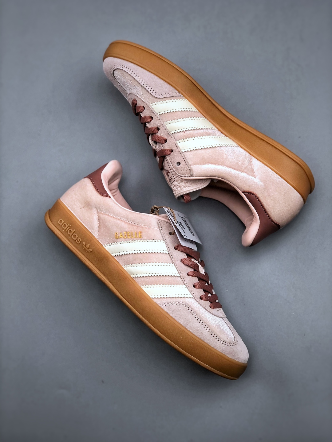 Adidas Originals Gazelle Indoor Sneakers - Pink/White, Low-Top, Durable 10 cmp i1746392954580 9000 0 8