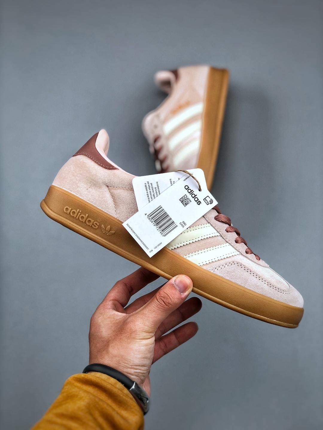 Adidas Originals Gazelle Indoor Sneakers - Pink/White, Low-Top, Durable 5 cmp i1746392954583 7282 0 3
