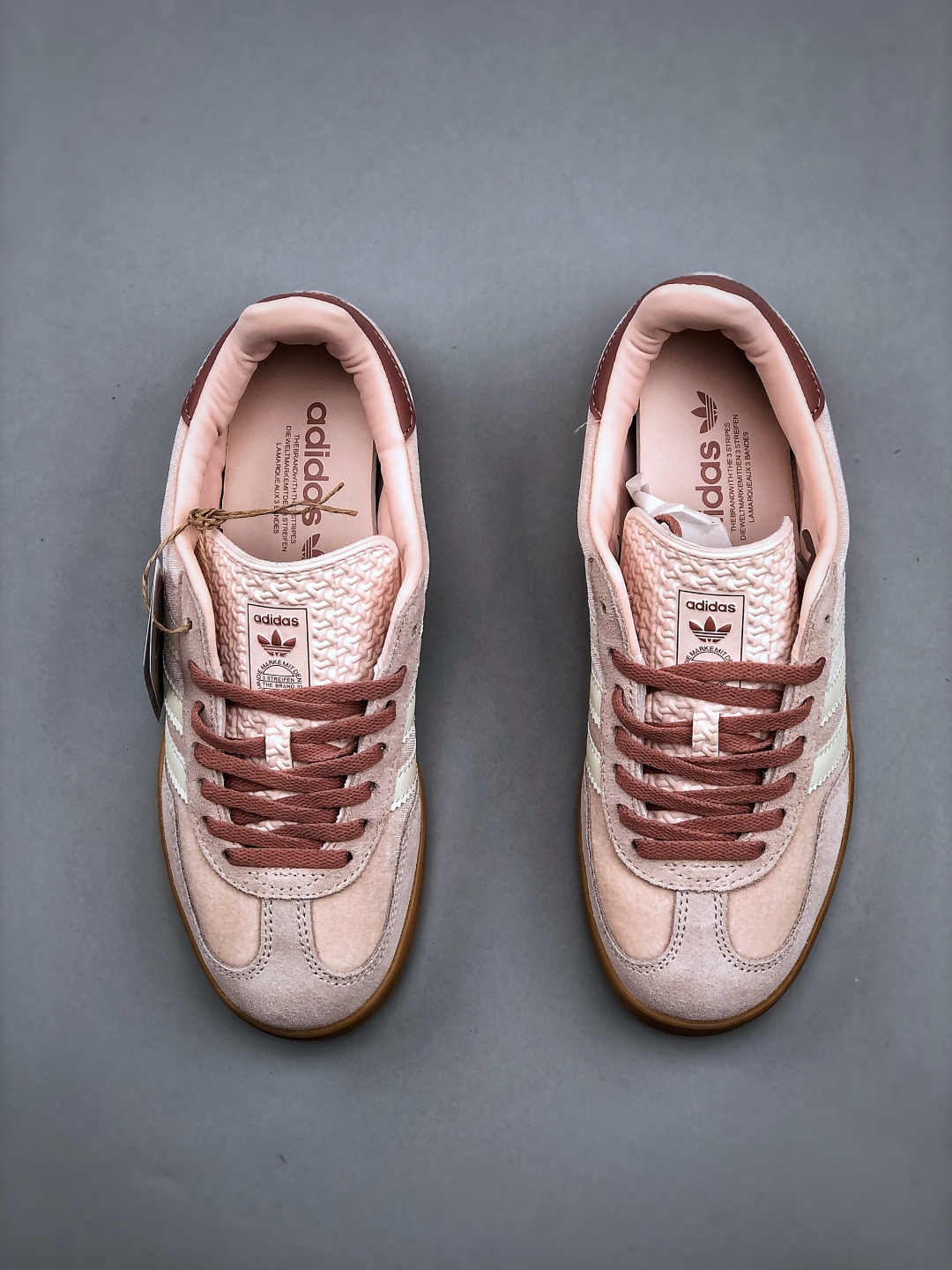 Adidas Originals Gazelle Indoor Sneakers - Pink/White, Low-Top, Durable 6 cmp i1746392956159 205 0 4