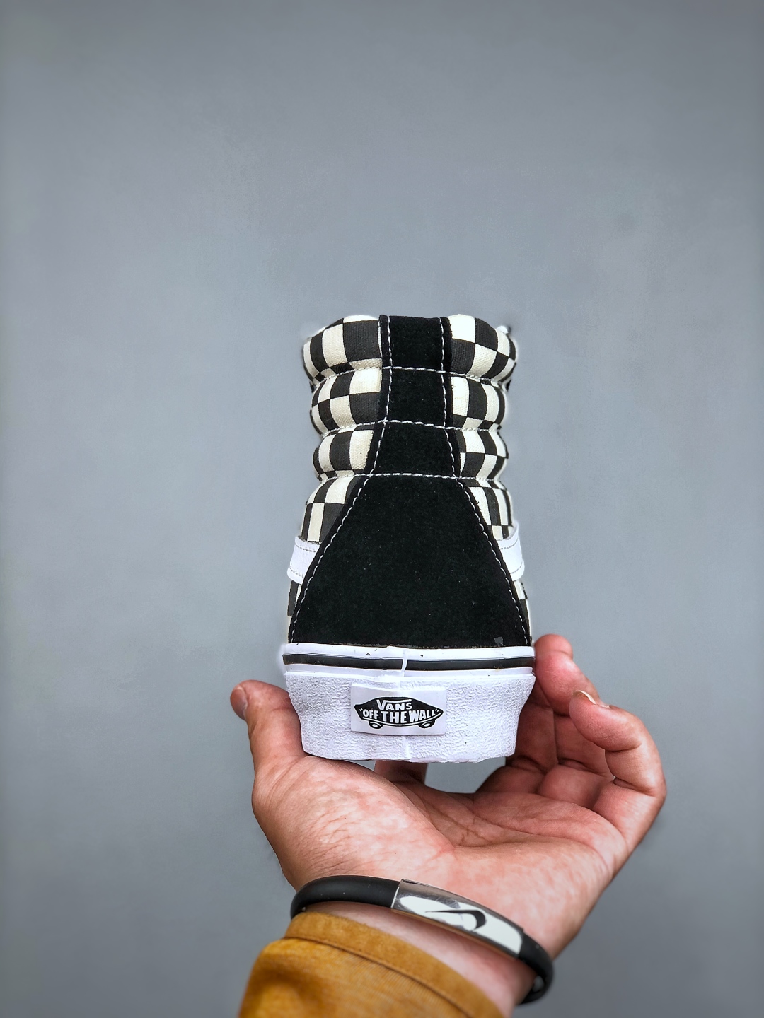 Vans Sk8-Hi Black/White Checkerboard Canvas High-Top Unisex Skate Shoes 8 cmp i1746478671122 7544 0 6