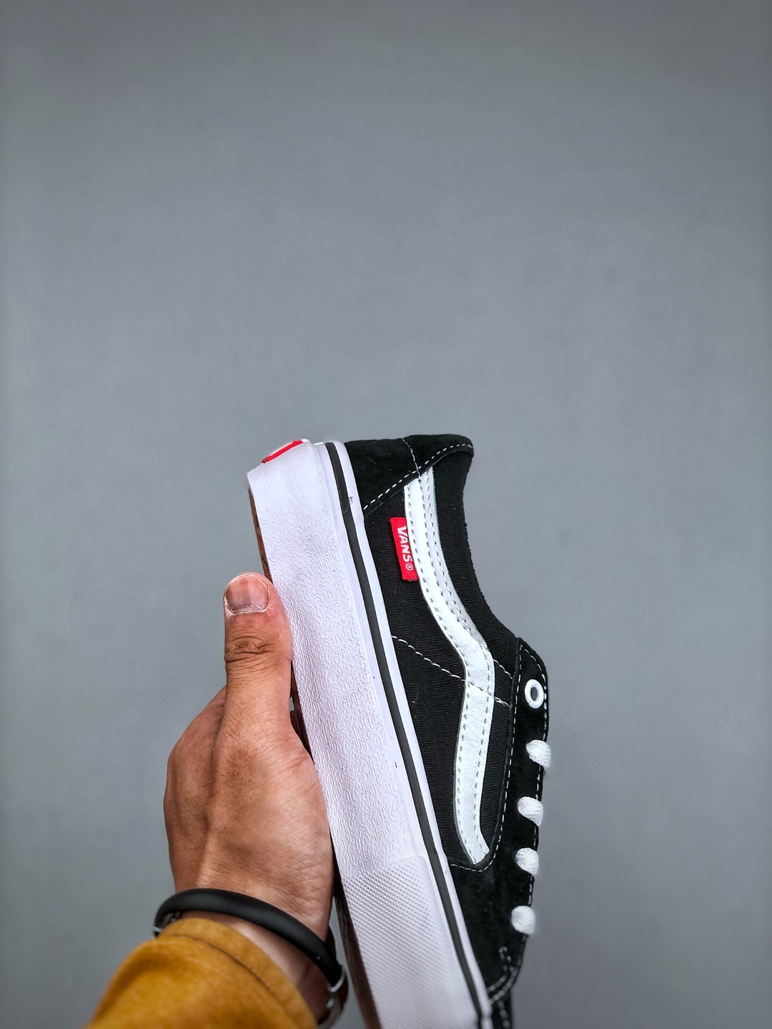 Vans SK8-Low Pro Black/White/Red Logo Canvas Skate Shoes VN0A4U3EY28 7 cmp i1746478706077 158 0 5