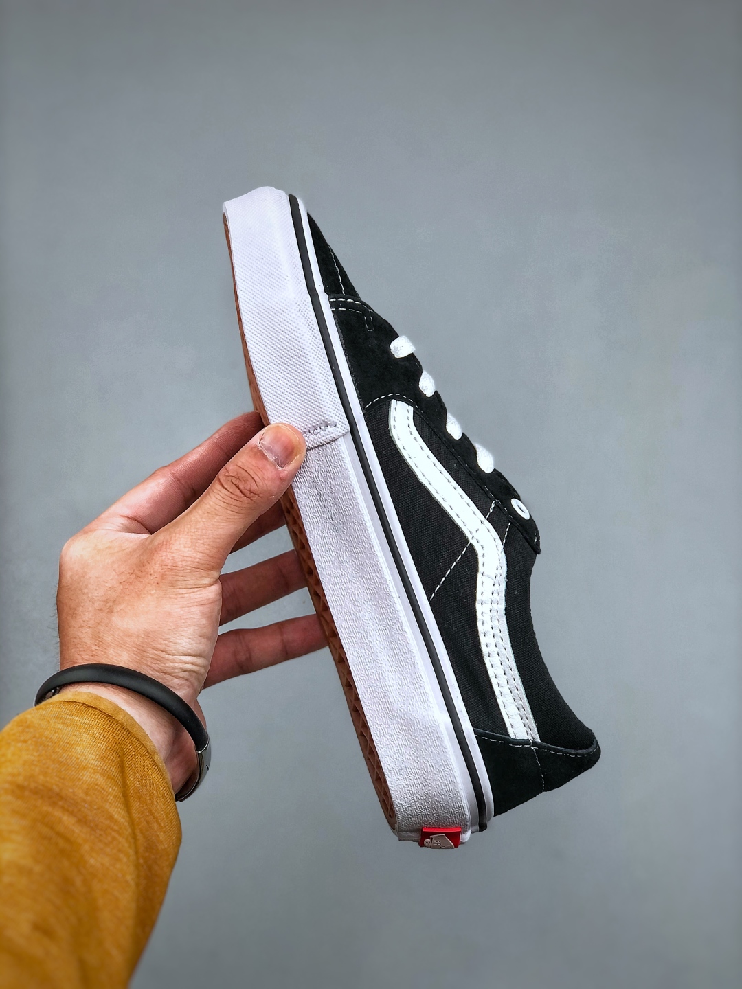 Vans SK8-Low Pro Black/White/Red Logo Canvas Skate Shoes VN0A4U3EY28 3 cmp i1746478706077 8453 0 1