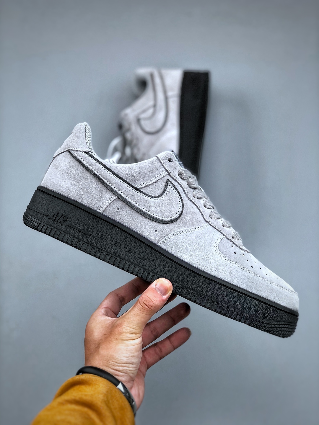 Nike Air Force 1 '07 Low Grey/Black Casual Sneakers HQ1966-001 5 cmp i1746479885285 8511 0 3