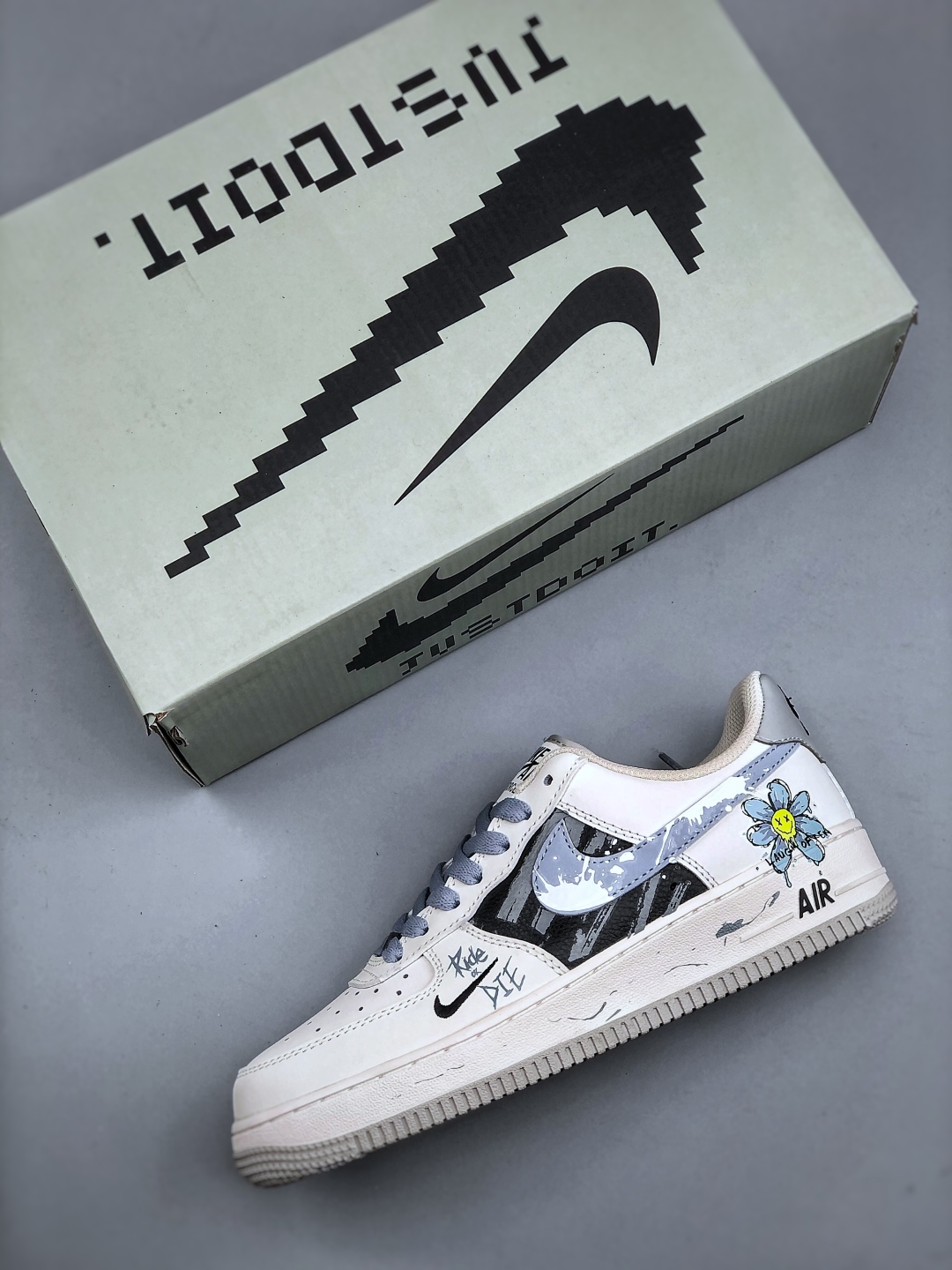 Nike Air Force 1 '07 Low 'Little Blue Flower' Casual Shoes FB1893-888 4 cmp i1746479969465 7915 0 2