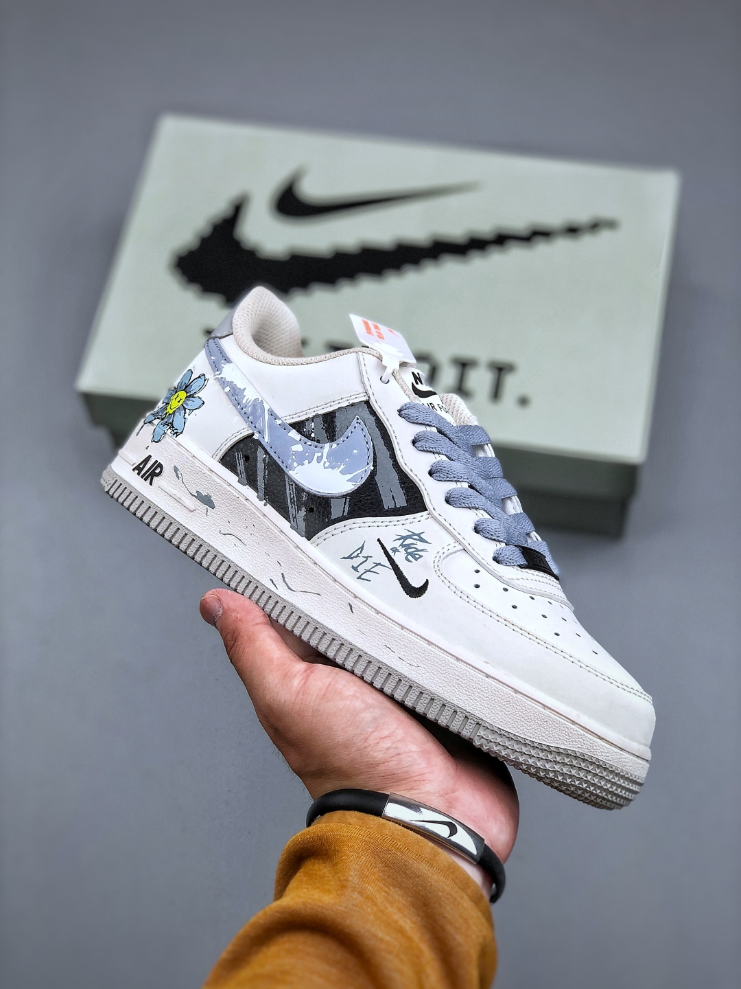 Nike Air Force 1 '07 Low 'Little Blue Flower' Casual Shoes FB1893-888 2 cmp i1746479971330 333 0 0