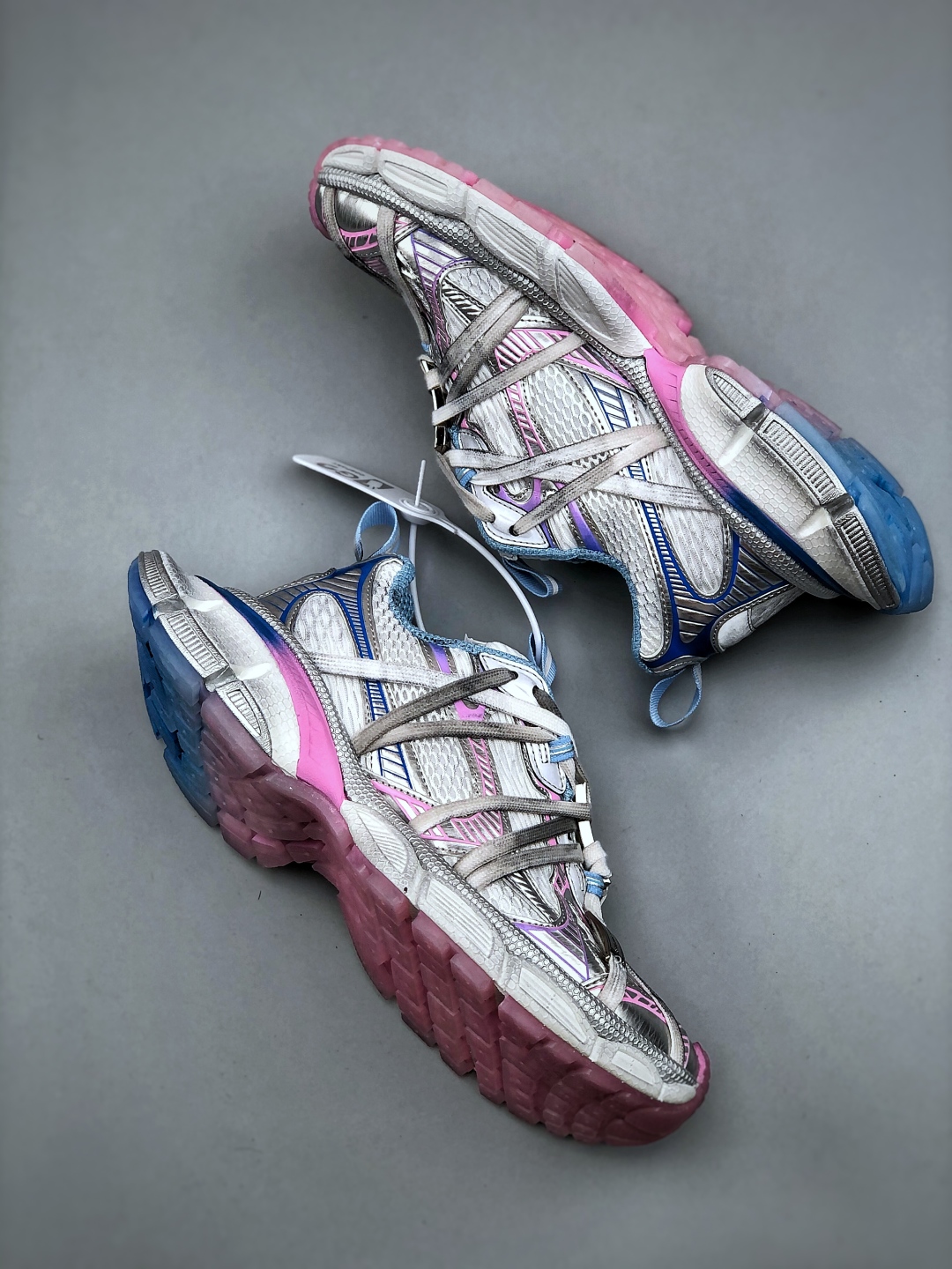 Balenciaga 3XL Spider-Man Blue Pink Gradient Chunky Sneakers 10 cmp i1746481051381 6778 0 8