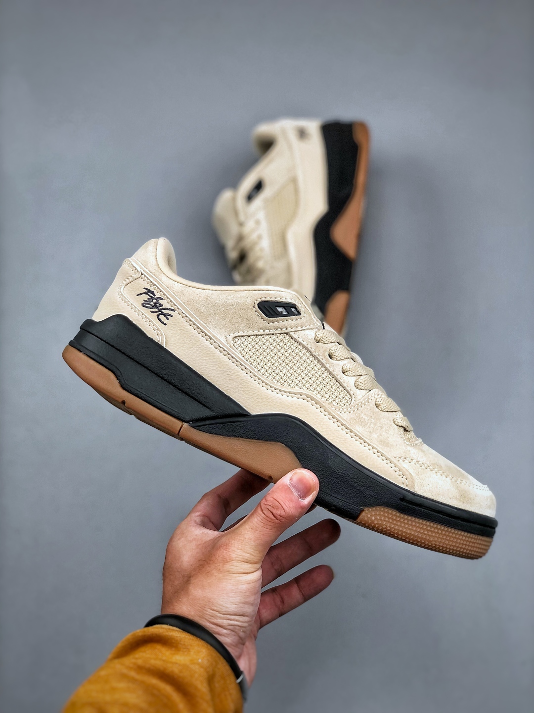 Air Jordan Flight Court Retro HF3255 Sneakers-Gray Black, Sizes 36-47 5 cmp i1746481119192 6320 0 3