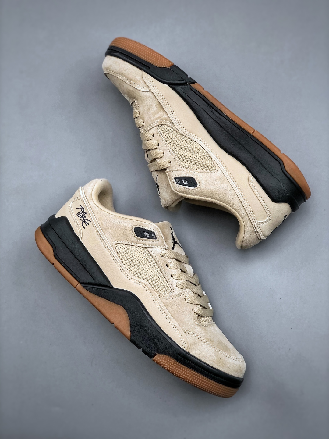 Air Jordan Flight Court Retro HF3255 Sneakers-Gray Black, Sizes 36-47 10 cmp i1746481119196 2205 0 8