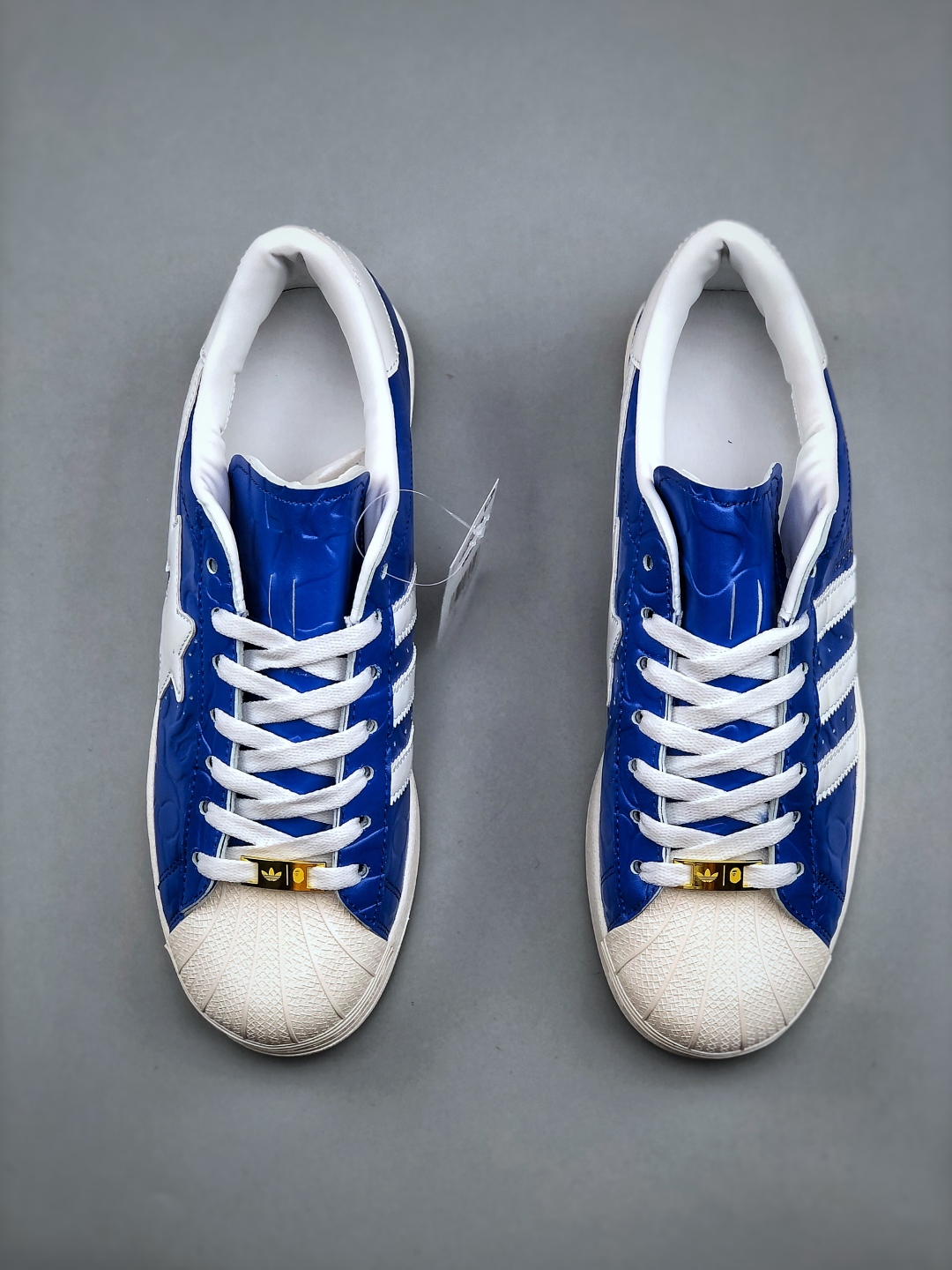 Adidas x BAPE Superstar JR2702 Blue/White Casual Sneakers - Limited Edition 6 cmp i1746564807699 7989 0 4