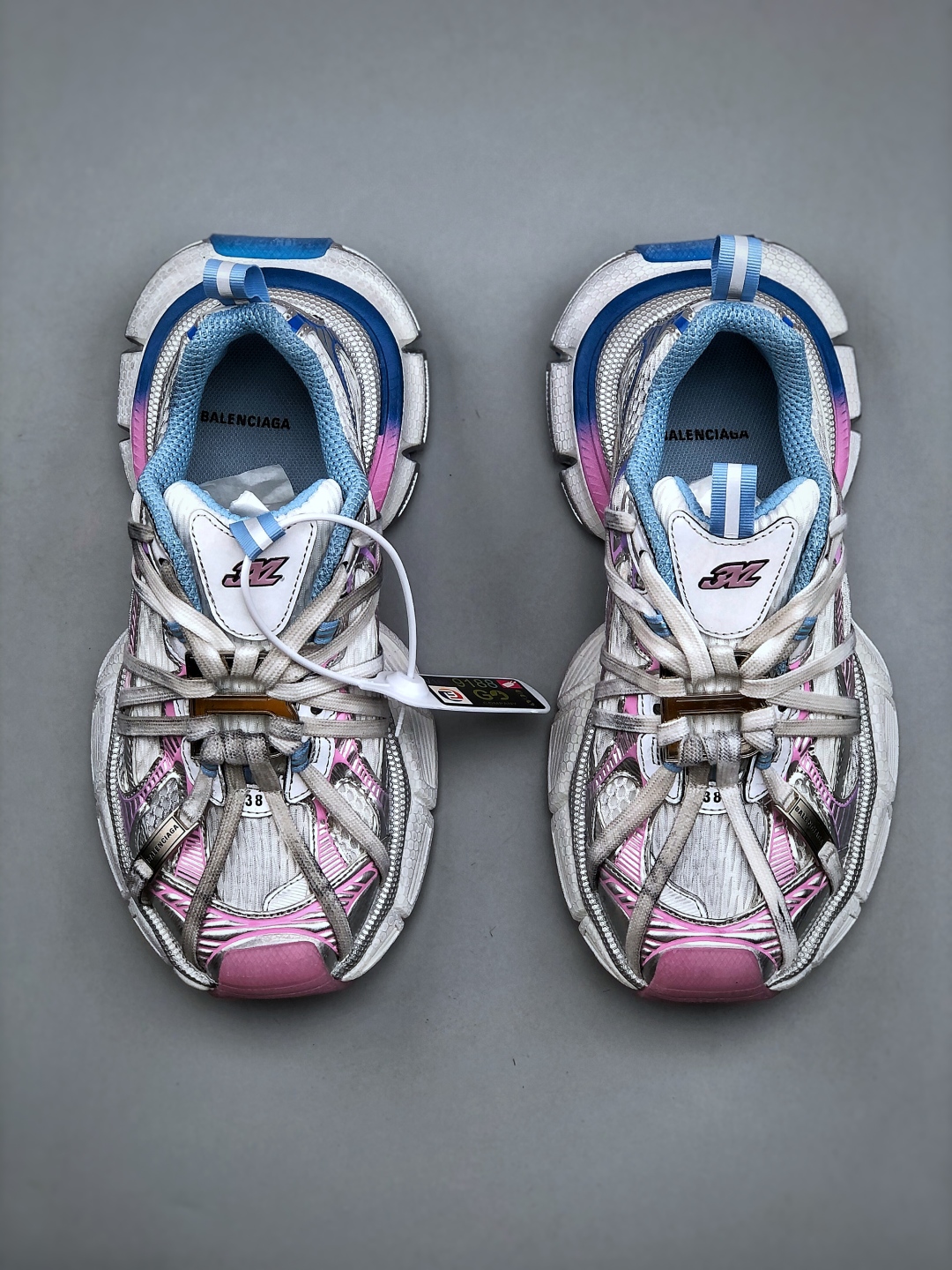 Balenciaga 3XL Spider-Man Blue Pink Gradient Sneakers - Size 35-46 6 cmp i1746564850873 2269 0 4