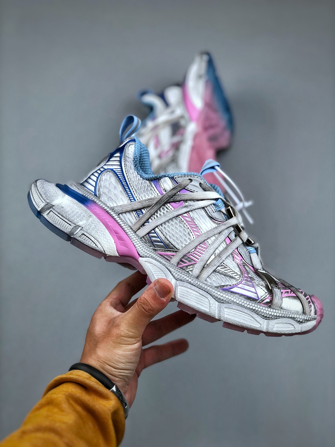 Balenciaga 3XL Spider-Man Blue Pink Gradient Sneakers - Size 35-46 5 cmp i1746564850910 6878 0 3