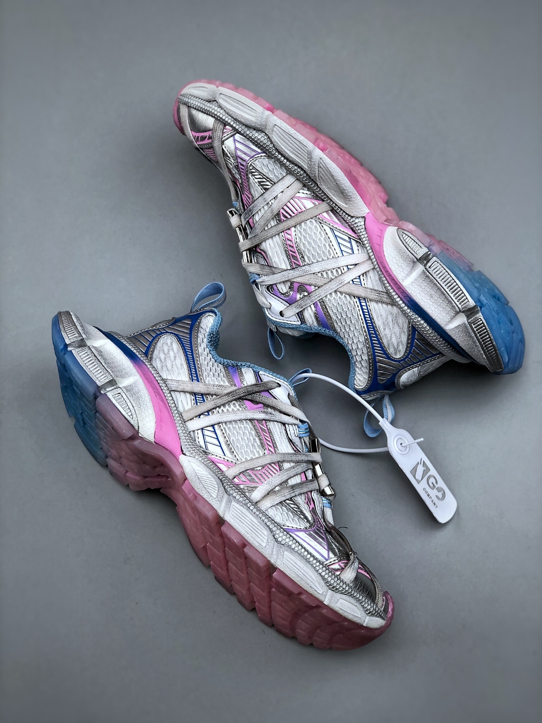 Balenciaga 3XL Spider-Man Blue Pink Gradient Sneakers - Size 35-46 10 cmp i1746564852742 7762 0 8