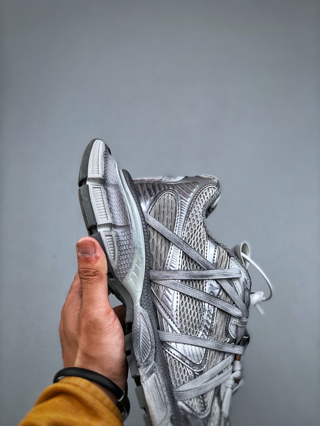 Balenciaga 3XL Spider-Man Silver Gray Chunky Sneakers - Size 35-46 7 cmp i1746564895901 9486 0 5