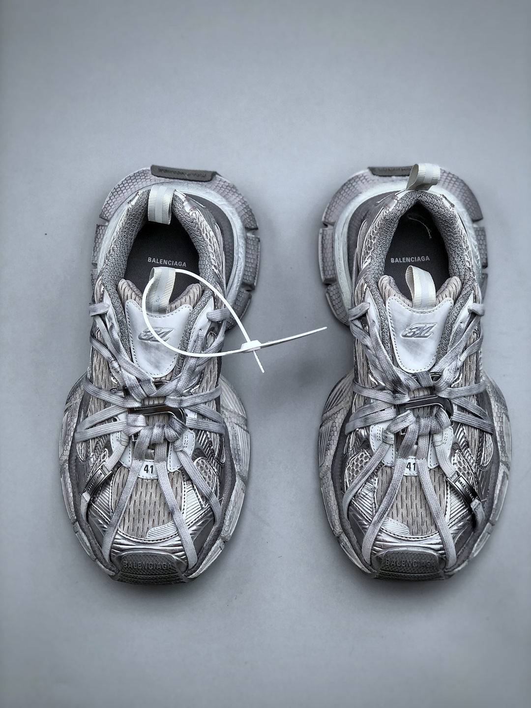 Balenciaga 3XL Spider-Man Silver Gray Chunky Sneakers - Size 35-46 6 cmp i1746564897653 3439 0 4