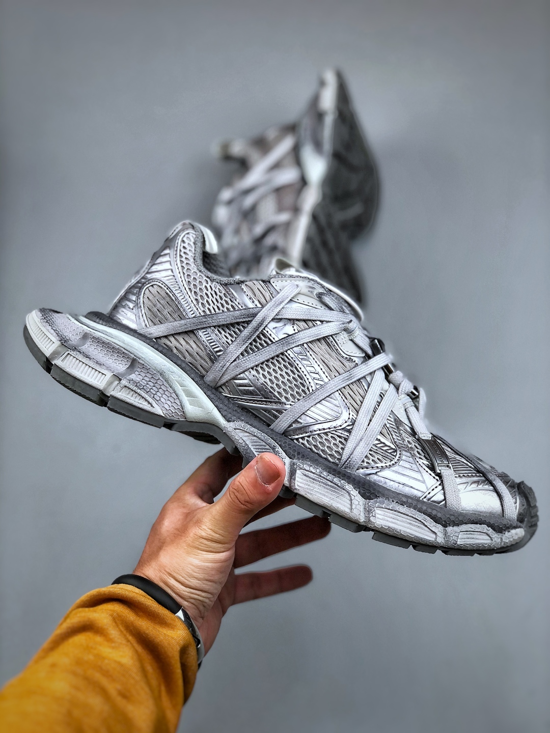 Balenciaga 3XL Spider-Man Silver Gray Chunky Sneakers - Size 35-46 5 cmp i1746564897656 9331 0 3