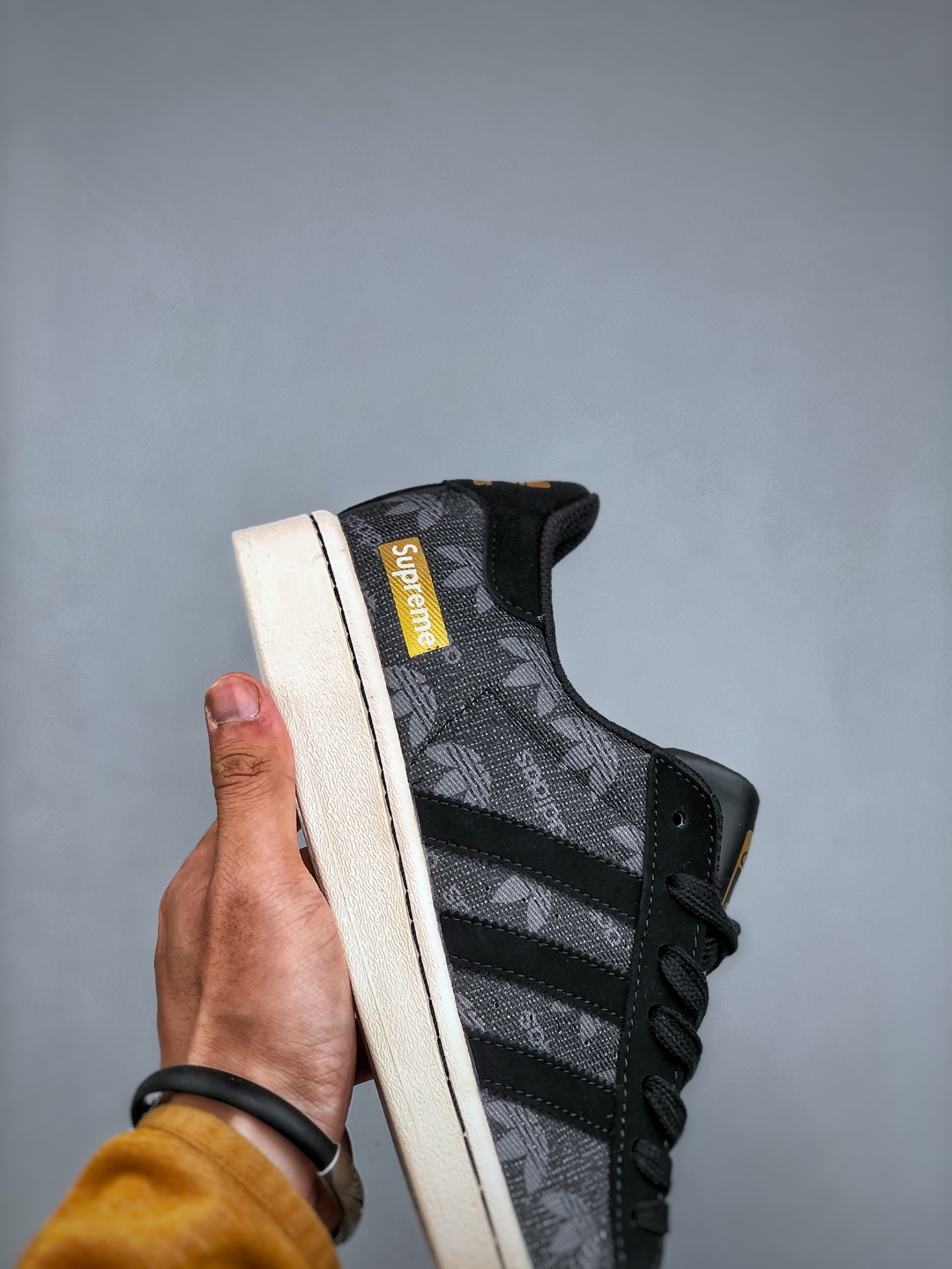Adidas Originals x Supreme Superstar Black Grey Authentic Sneakers BZ2531 7 cmp i1746565057447 9934 0 5