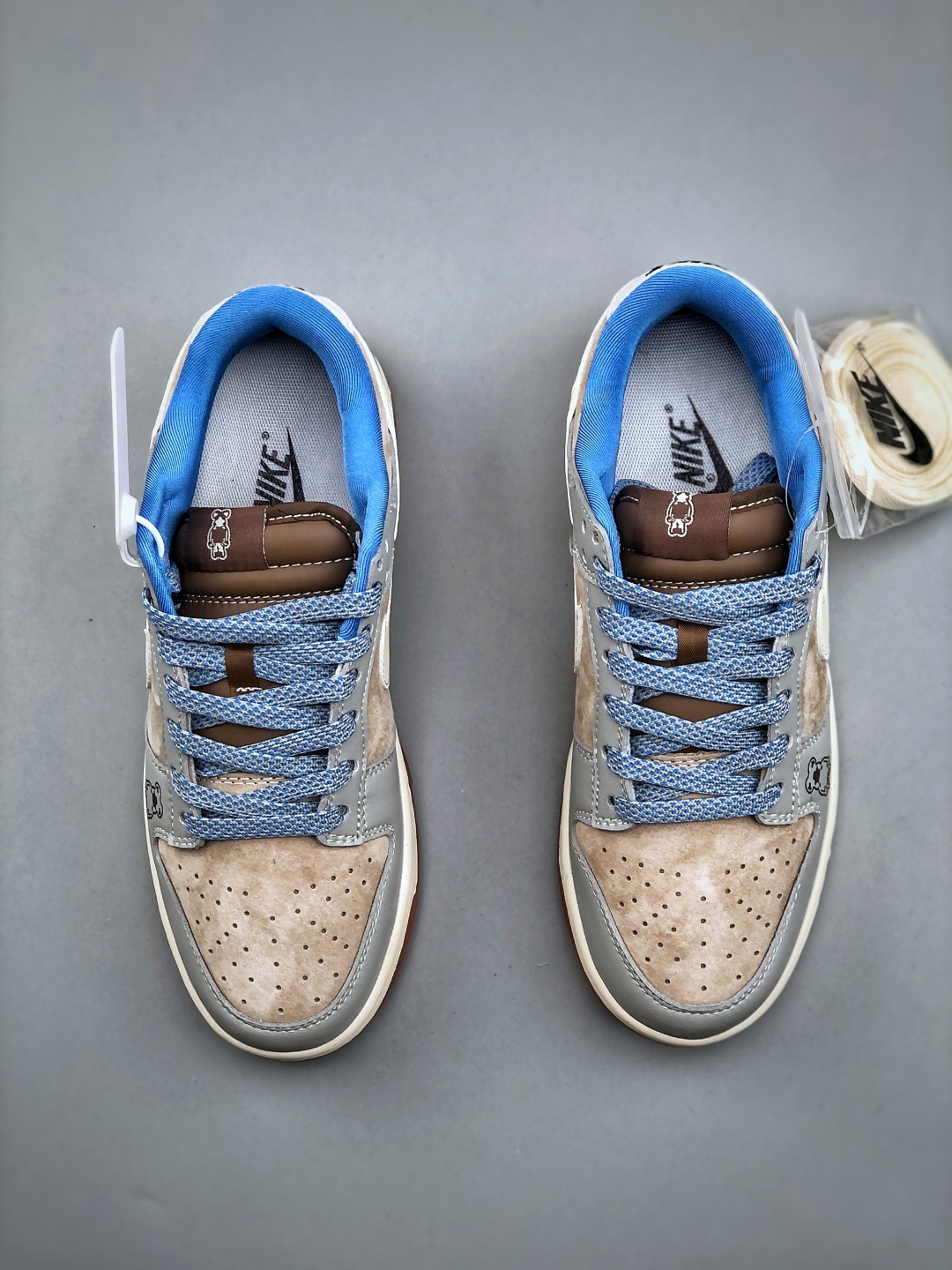 Nike Dunk Low Retro Violence Bear Grey Blue DIY Custom Casual Sneakers HD2258 605 6 cmp i1746565245908 5616 0 4
