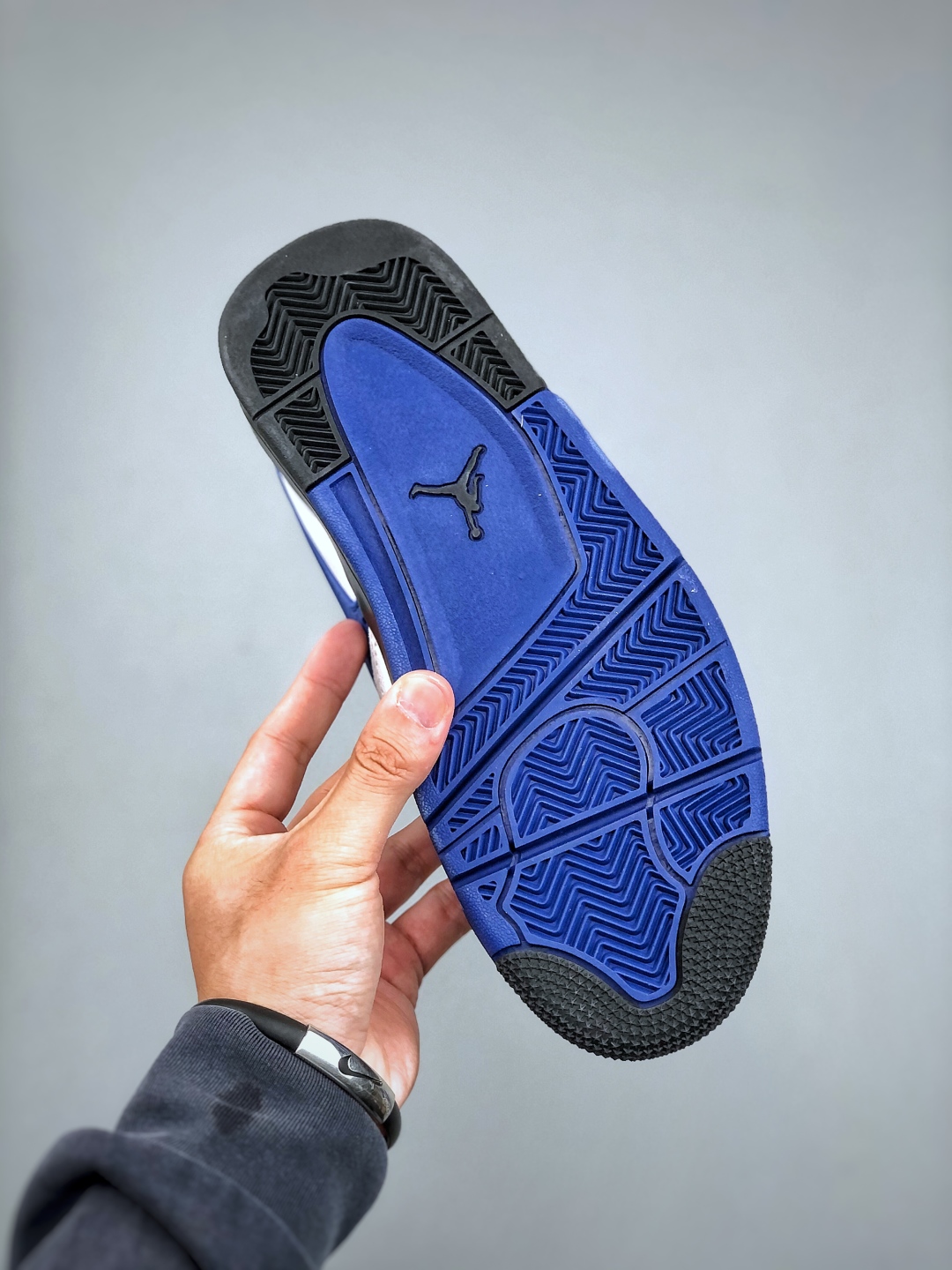 Air Jordan 4 "Remastered" Blue & White Suede Sneakers FQ7939-140 9 cmp i1746649035054 278 0 7