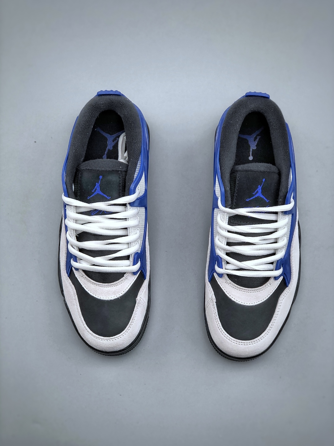 Air Jordan 4 "Remastered" Blue & White Suede Sneakers FQ7939-140 6 cmp i1746649035055 8058 0 4