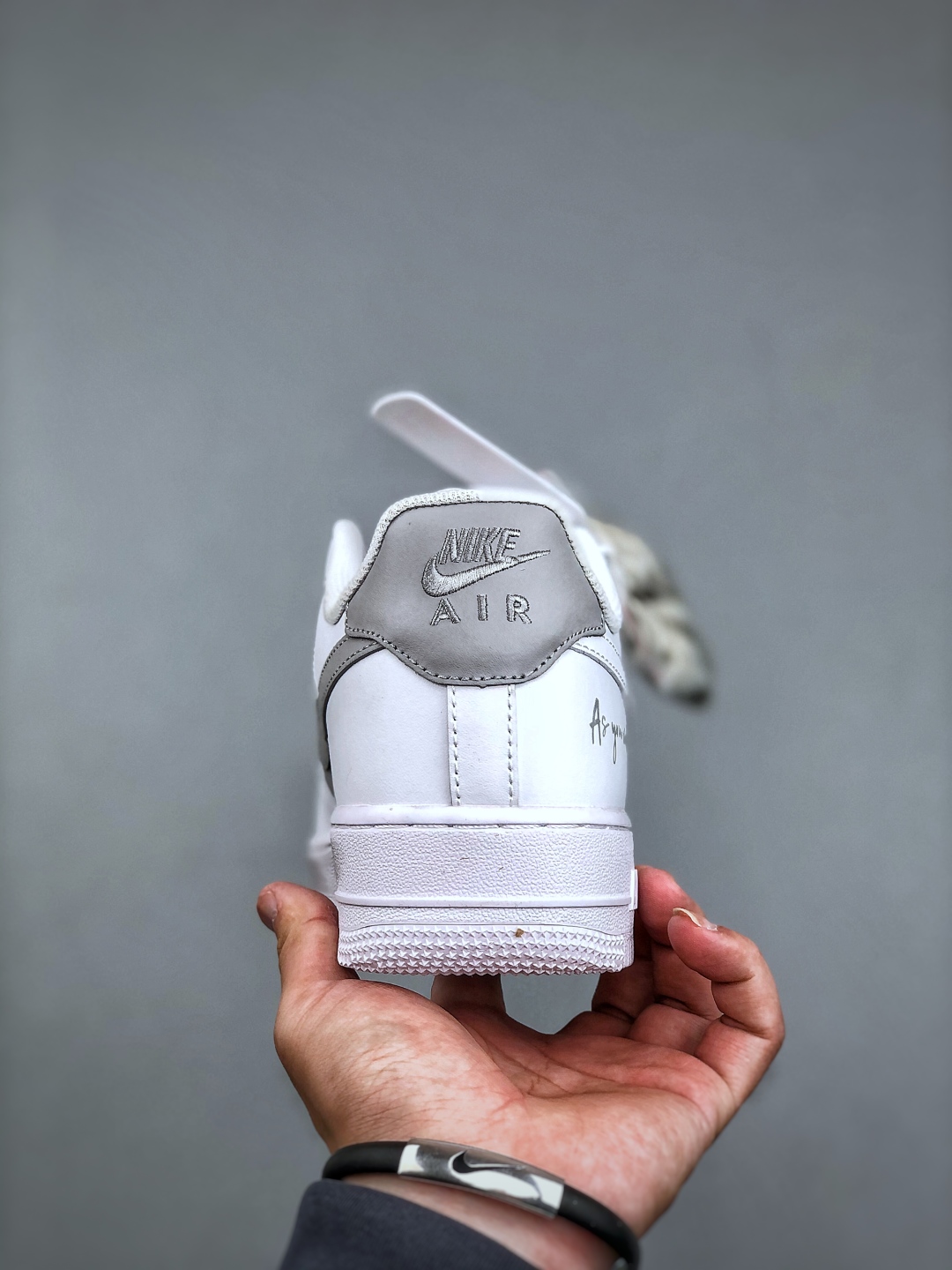 Nike Air Force 1 '07 Low White/Grey Custom Anime Casual Shoes 8 cmp i1746650012596 1173 0 6