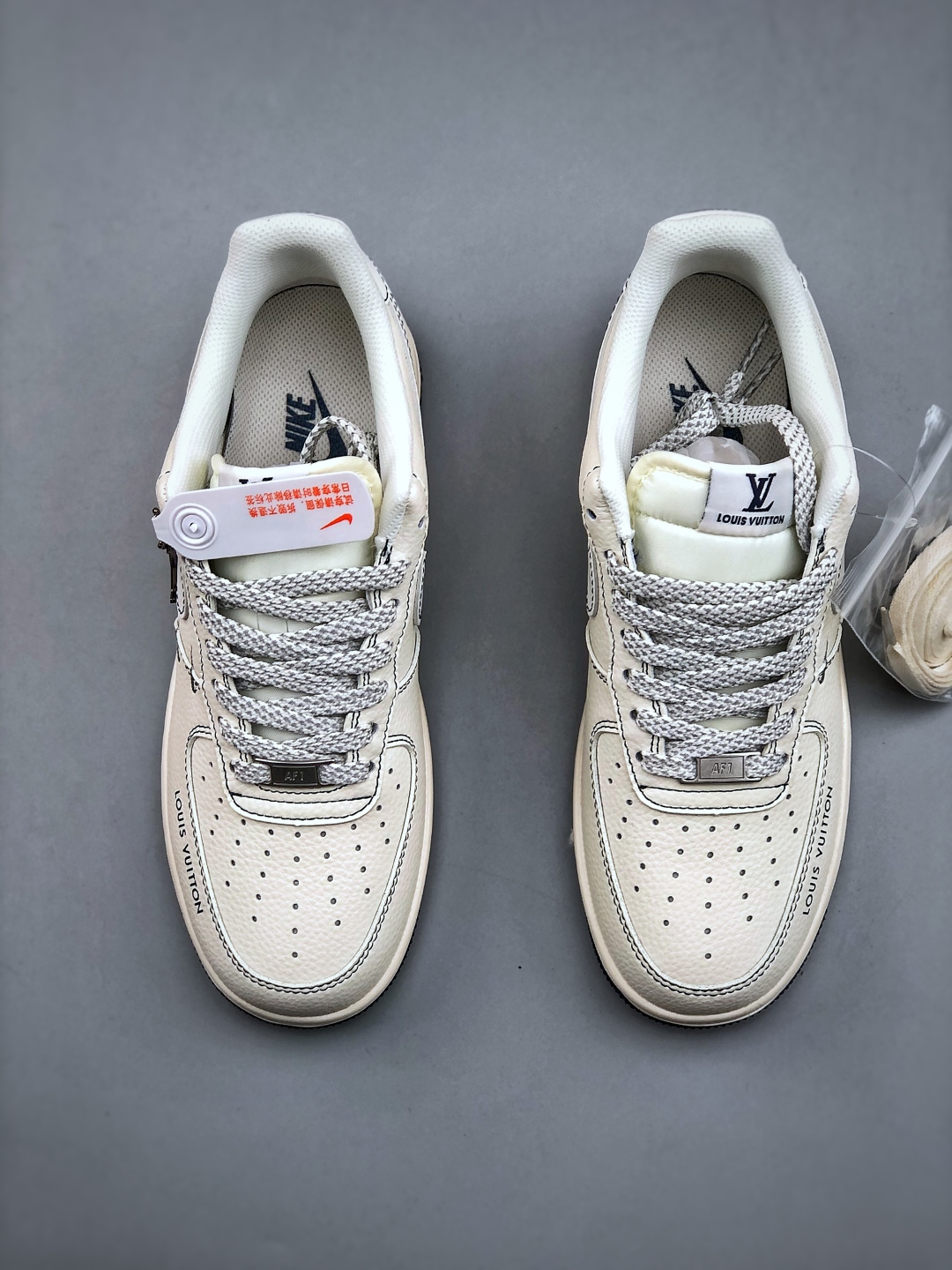 Nike Air Force 1'07 Low Louis Vuitton White Blue Casual Sneakers 6 cmp i1746650093515 7922 0 4