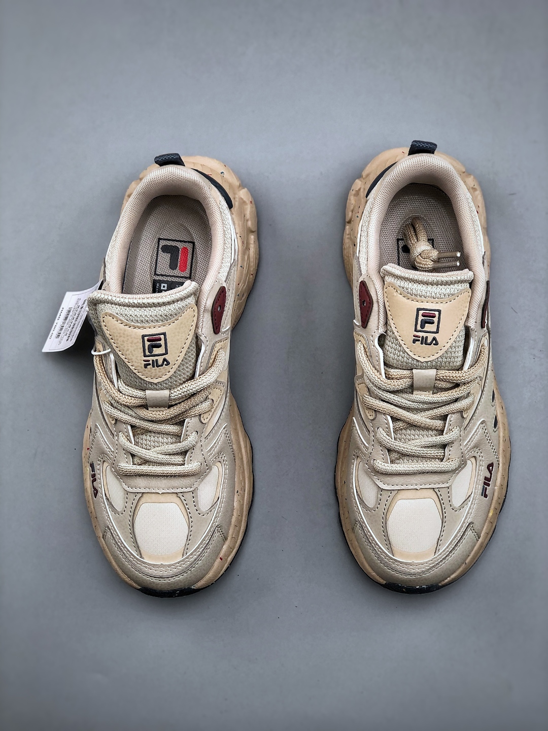 Fila Fern Sand Dune Sneakers Retro Chunky Neutral Running Shoes 6 cmp i1746650519162 9590 0 4