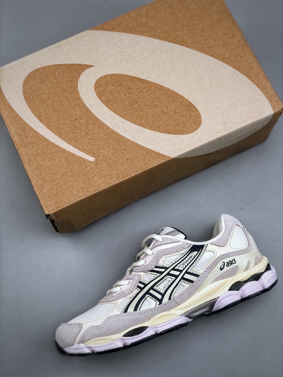 Asics Gel-NYC White Midnight Blue Retro Running Shoes 1203A788-101 4 cmp i1746737181173 7280 0 2