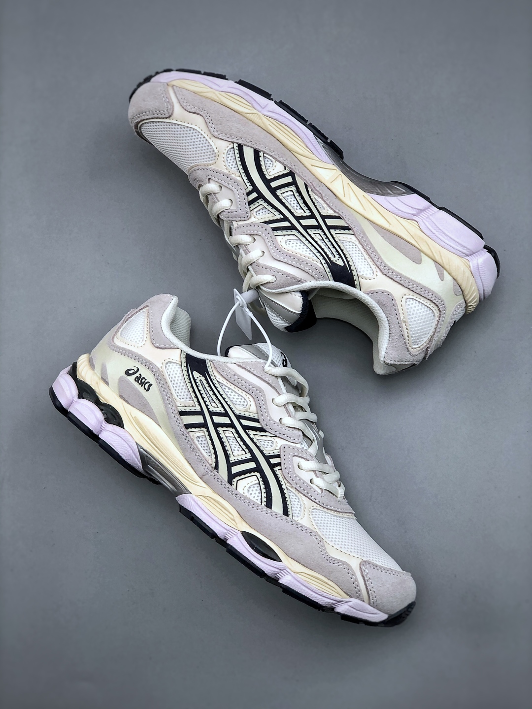 Asics Gel-NYC White Midnight Blue Retro Running Shoes 1203A788-101 10 cmp i1746737183956 1144 0 8