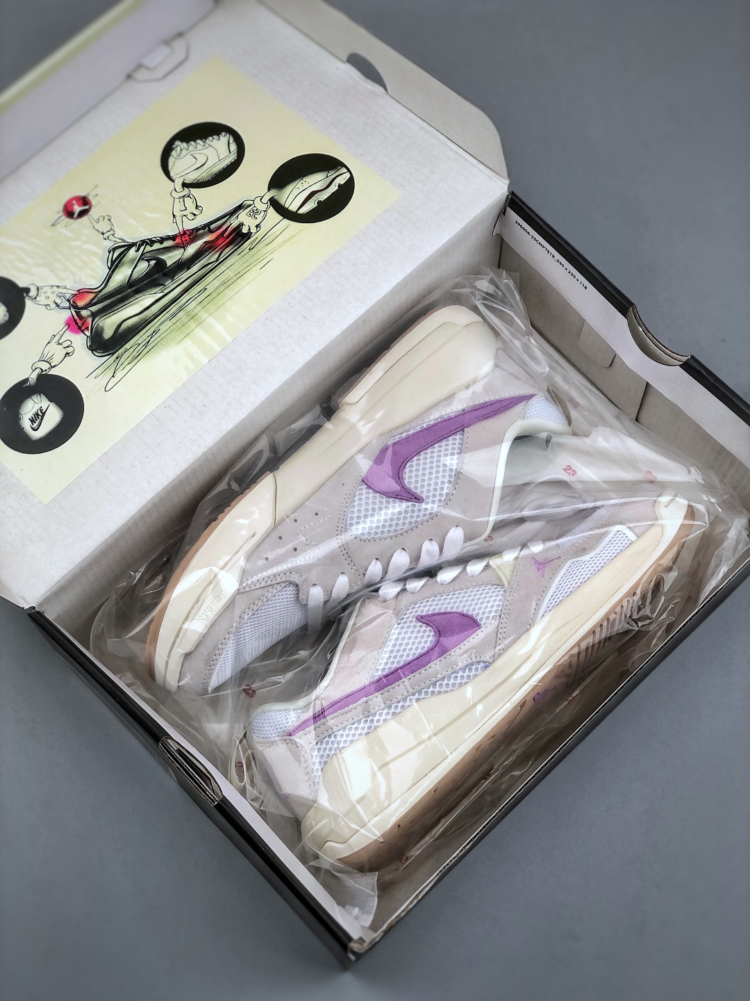 Nike Air Jordan CMFT ERA Retro White/Purple Sneakers HQ0506-105 4 cmp i1746737550679 7065 0 2