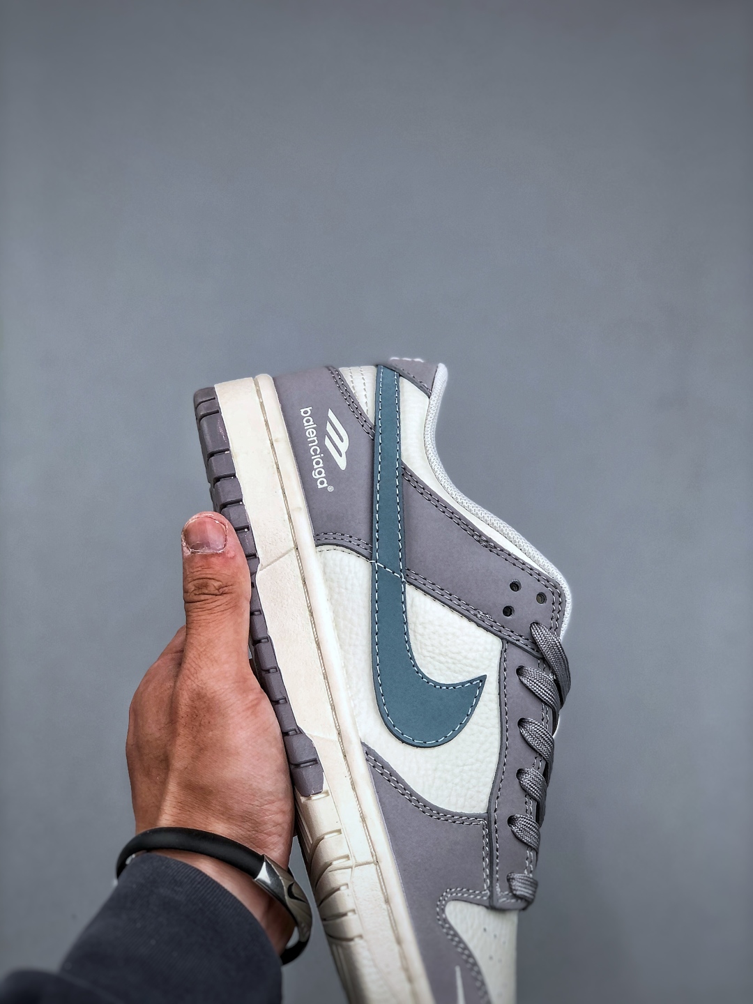 Nike SB Dunk Low x Balenciaga White Gray Blue Hook, Premium Leather Shoes 7 cmp i1746738721391 4320 0 5