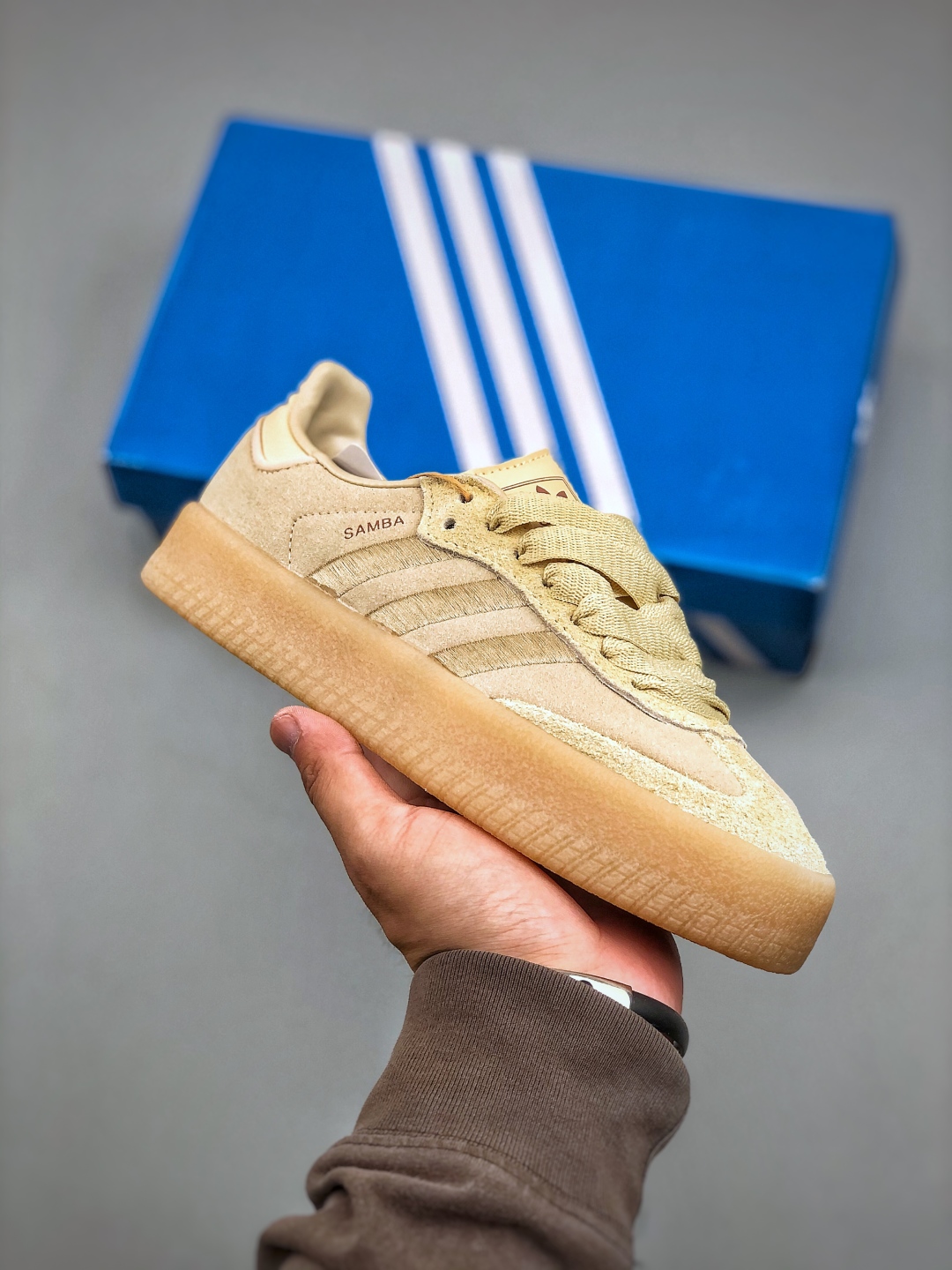 Adidas Samba XLG: Low-Top, Thick-Soled, Versatile Casual Sneakers (Size 36-45) 2 cmp i1746824339780 8910 0 0