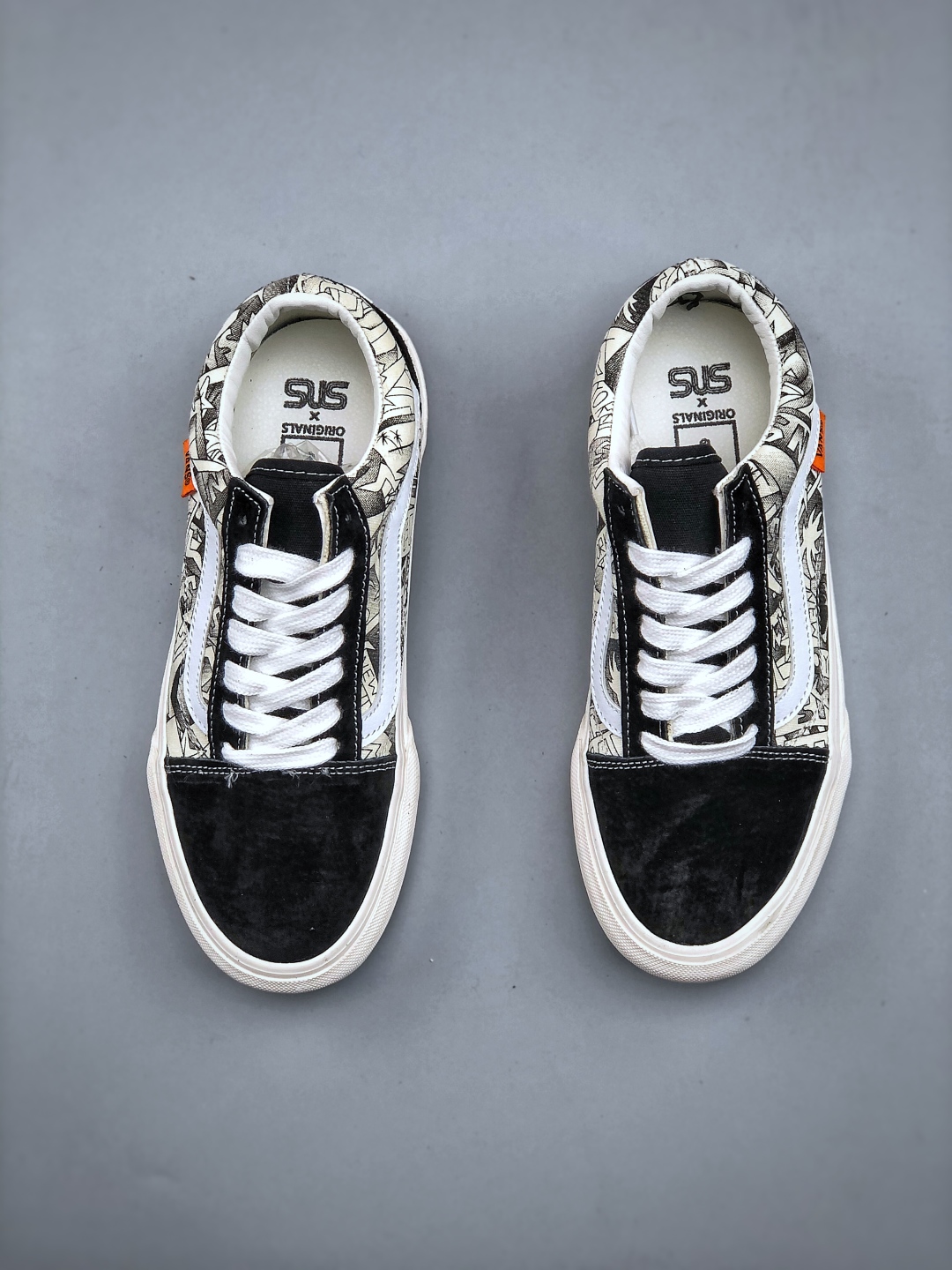 Vans Old Skool Vault OG x SNS Black and White Illustration Canvas Sneaker 6 cmp i1746824374951 4255 0 4