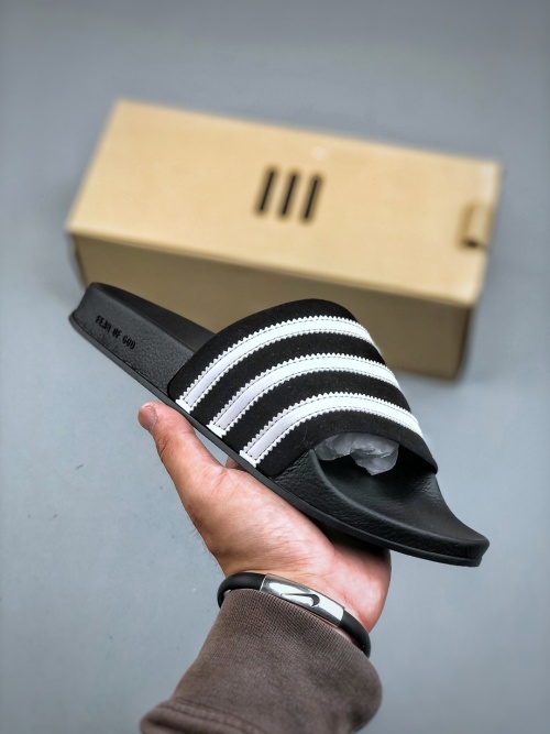 Fear of God x Adidas Adilette Slides - Comfortable, Unisex Sandals 1 Fear of God x Adidas Adilette Slides - Comfortable, Unisex Sandals