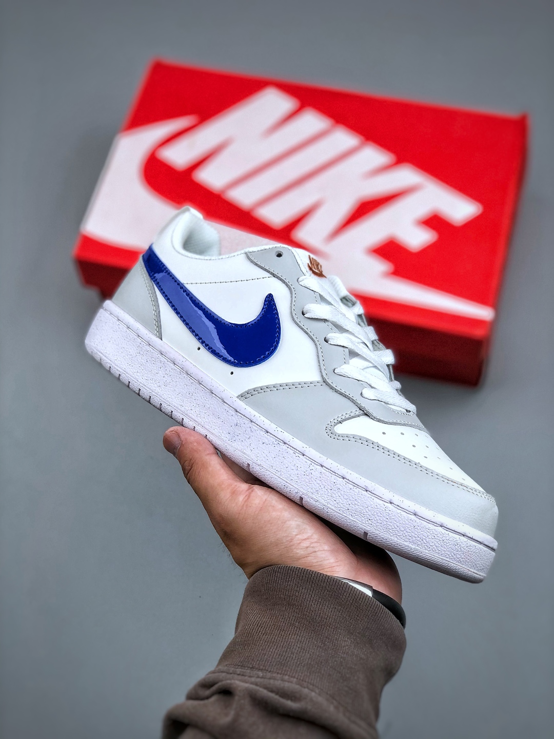 Nike Court Borough Low White Blue Sneakers - Versatile & Breathable 2 cmp i1746825812147 2940 0 0